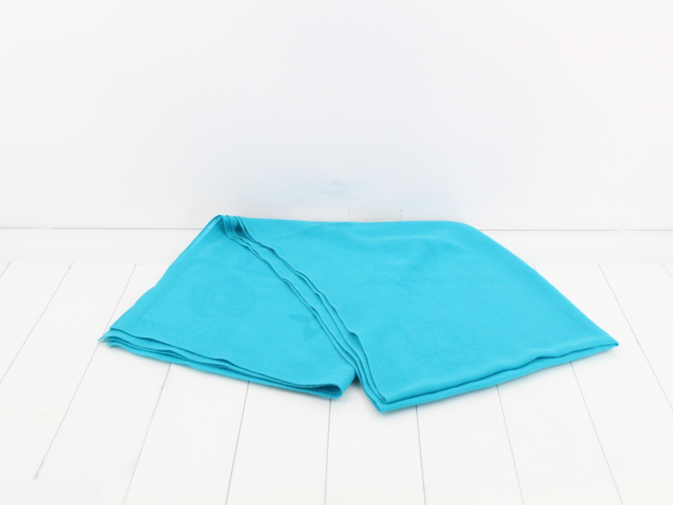 LV Stole/Shawl, Blue — view 3