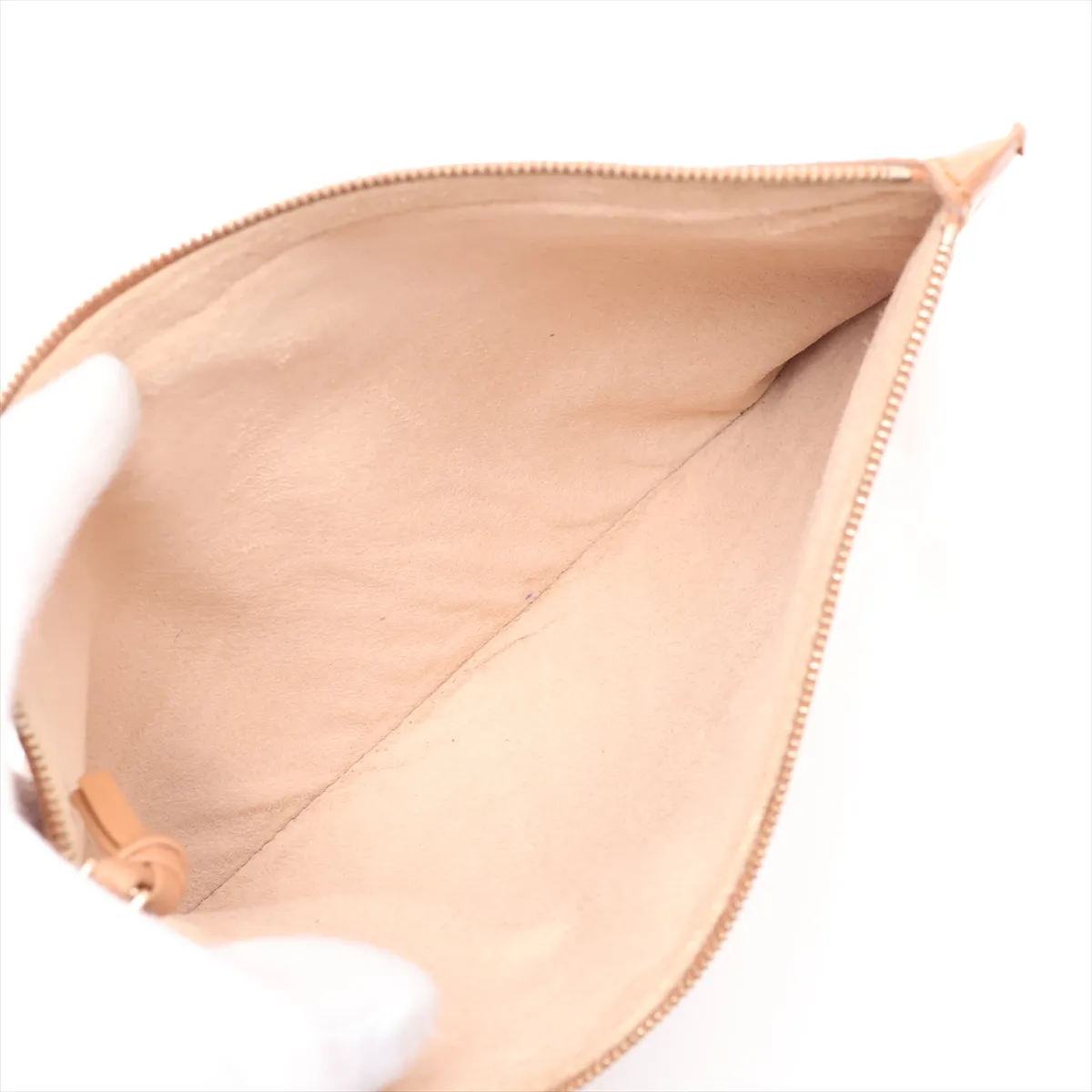 Intrecciato Cabas MM Leather Tote Bag, Brown — view 8