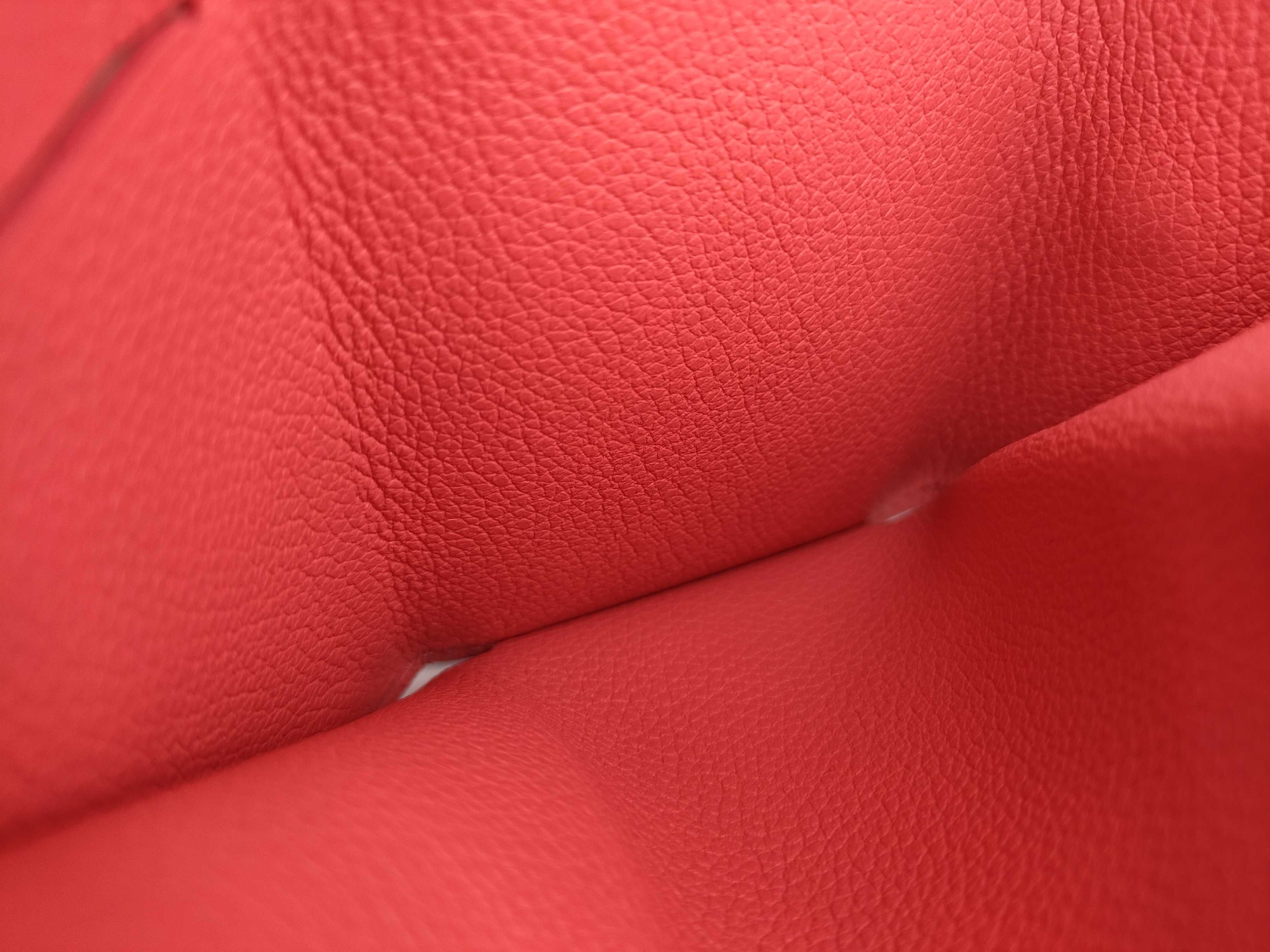 Pink Calf Leather Portefeuille Lockmini Wallet — view 10