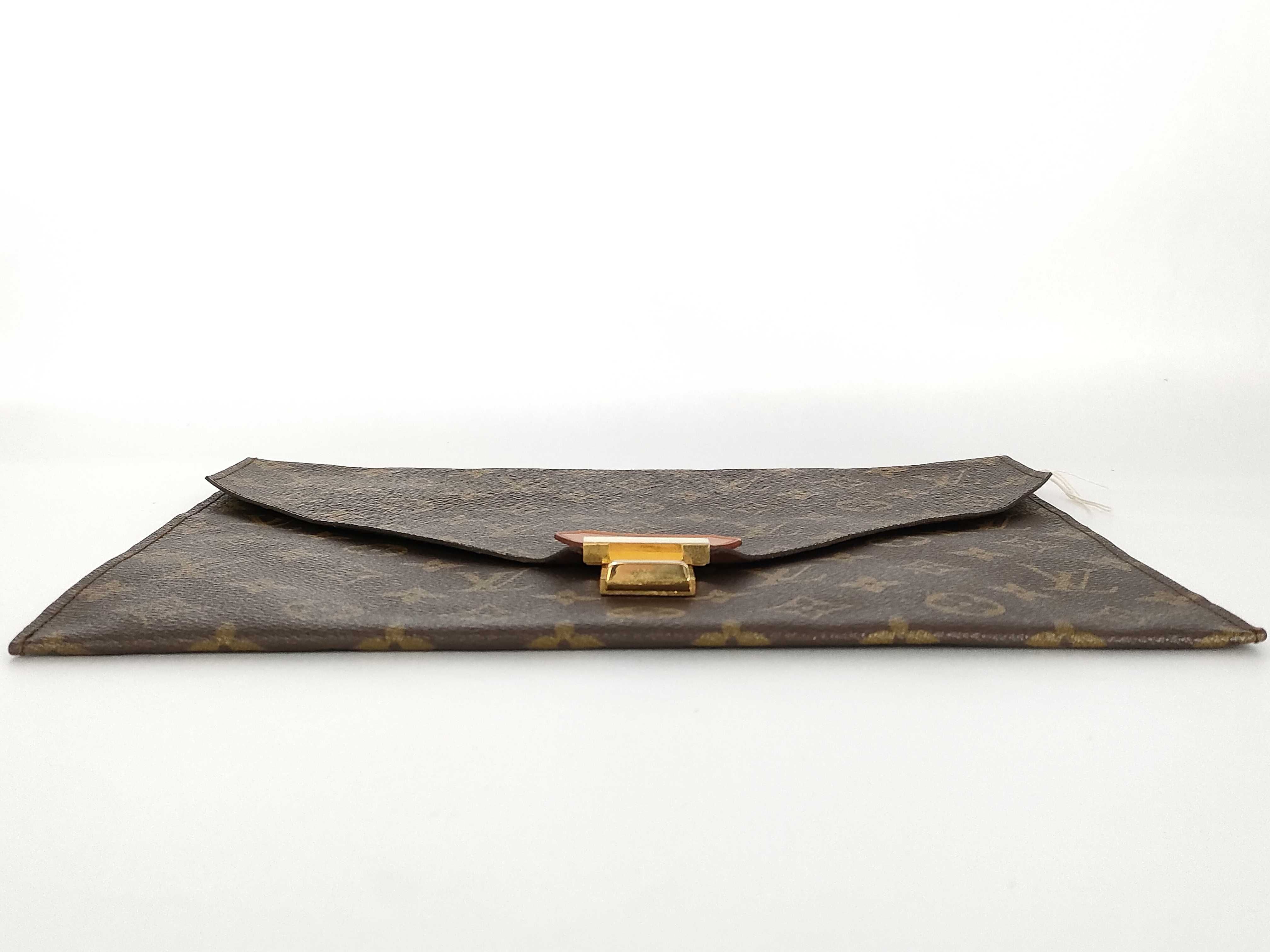 Monogram LV Clutch Bag — view 4