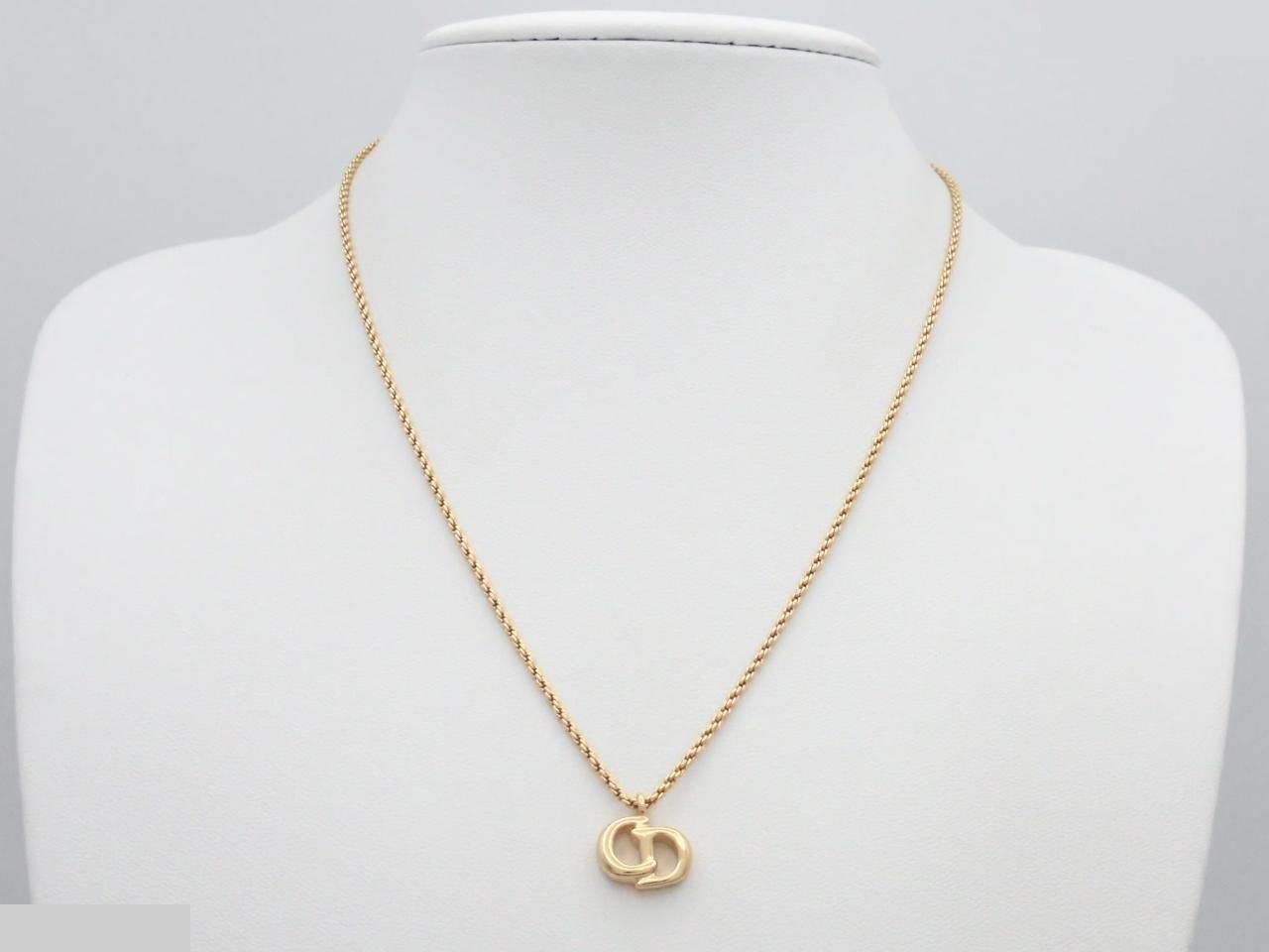 Gold necklace, chain approximately 42cm — view 3