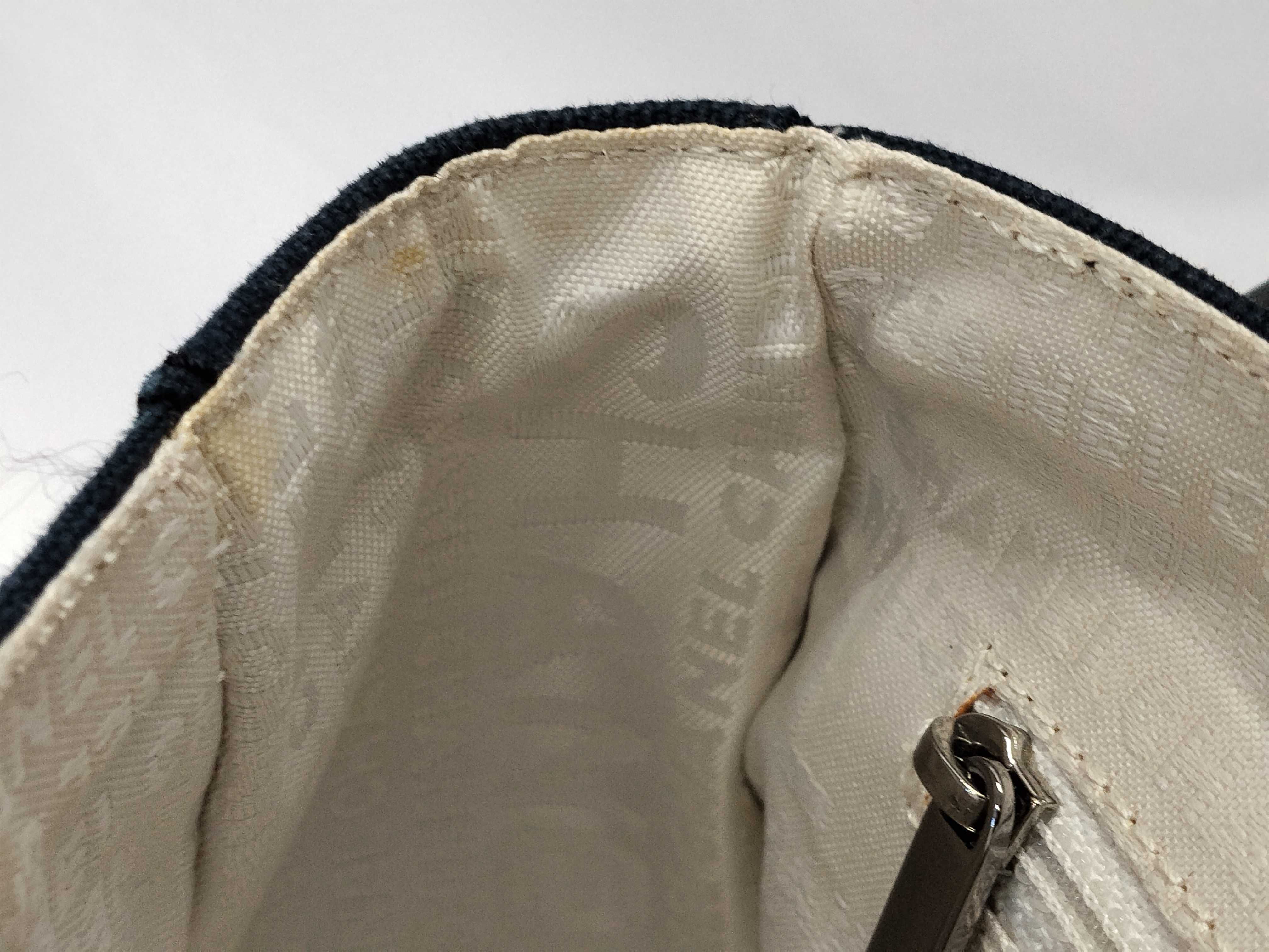 Mademoiselle 2.55 Canvas x Leather Shoulder Bag (Consideration for internal contamination) — view 11