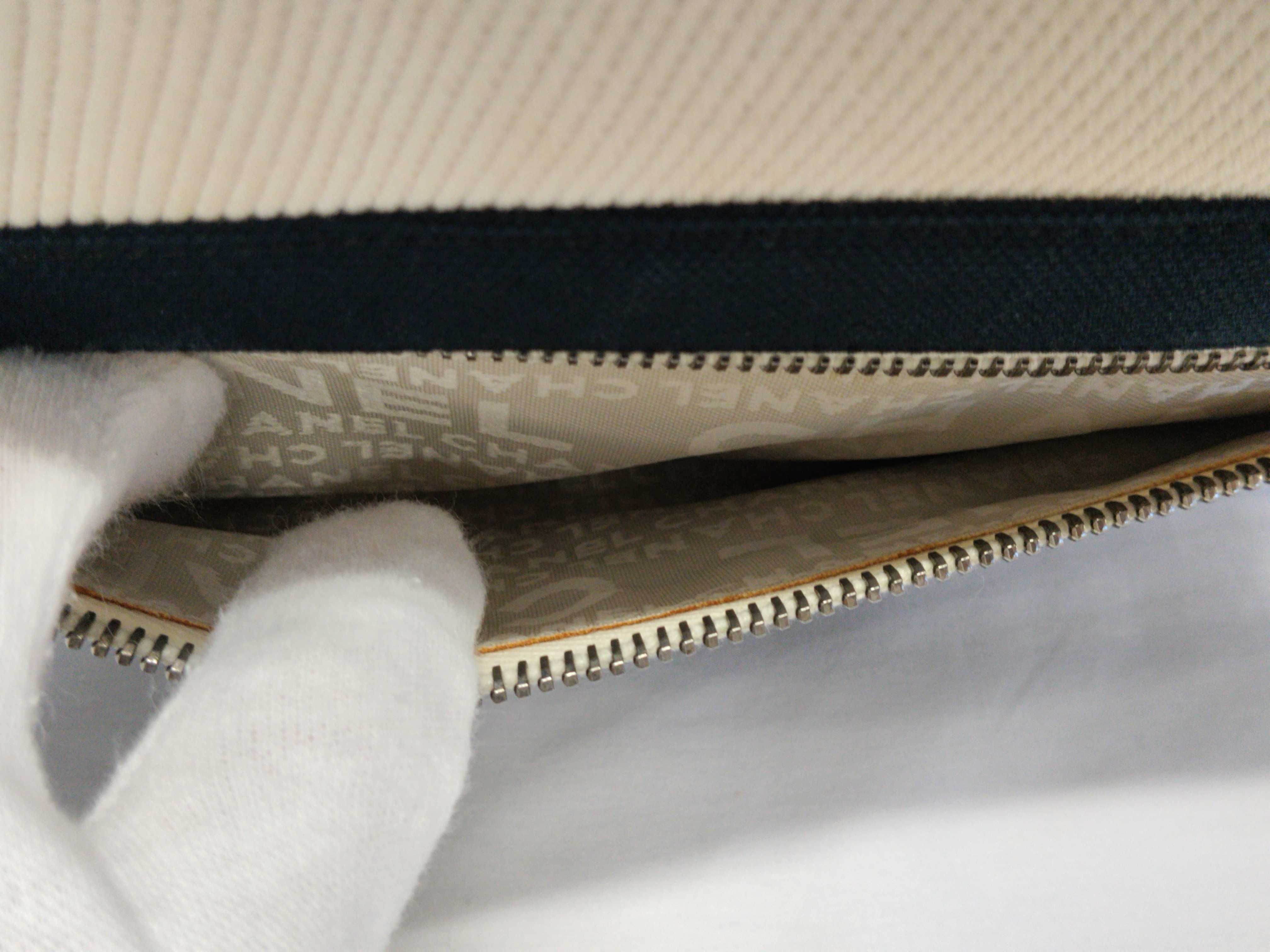 Mademoiselle 2.55 Canvas x Leather Shoulder Bag (Consideration for internal contamination) — view 10