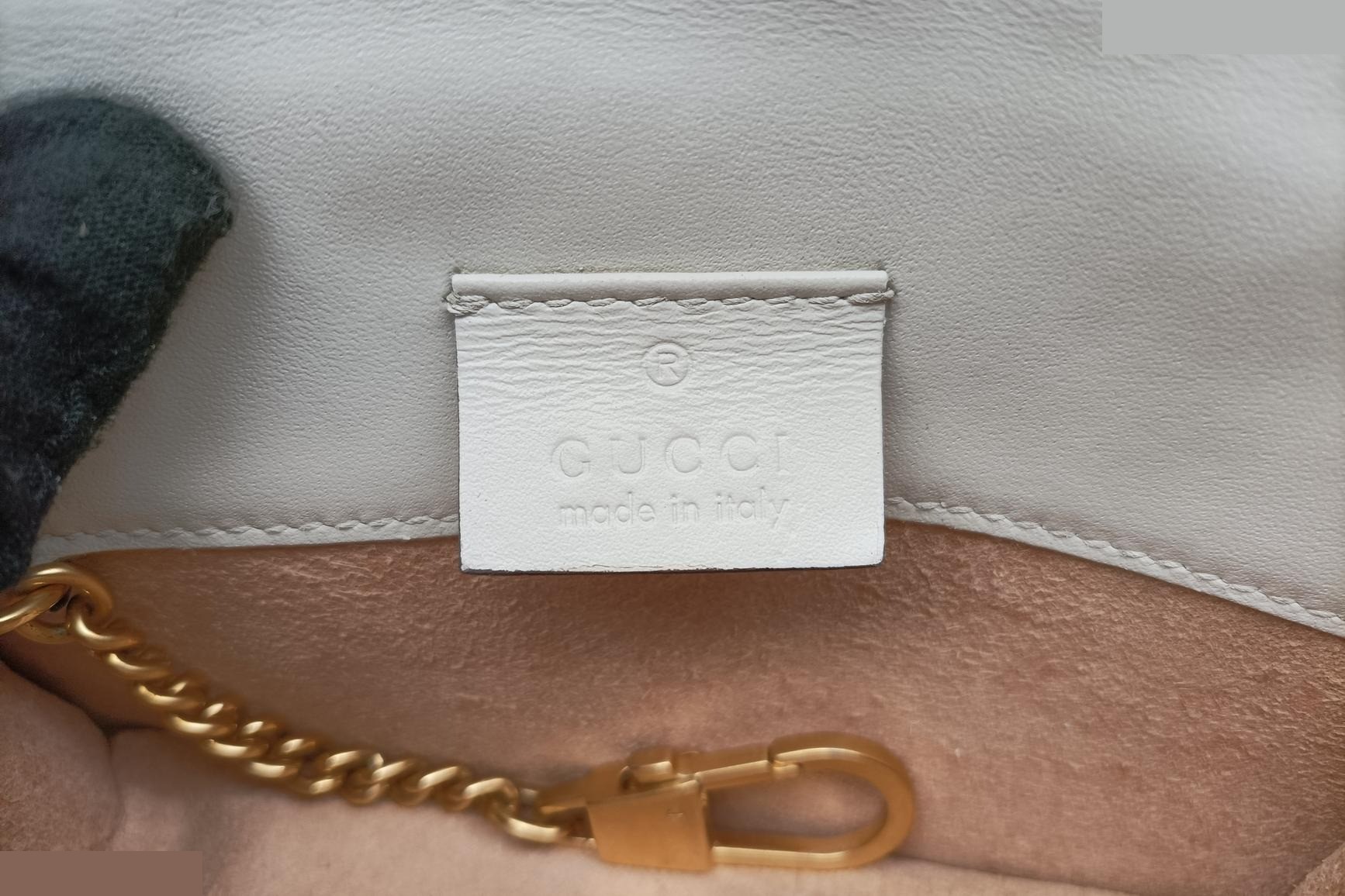 Sylvie Leather Ivory x Navy x Red — view 7