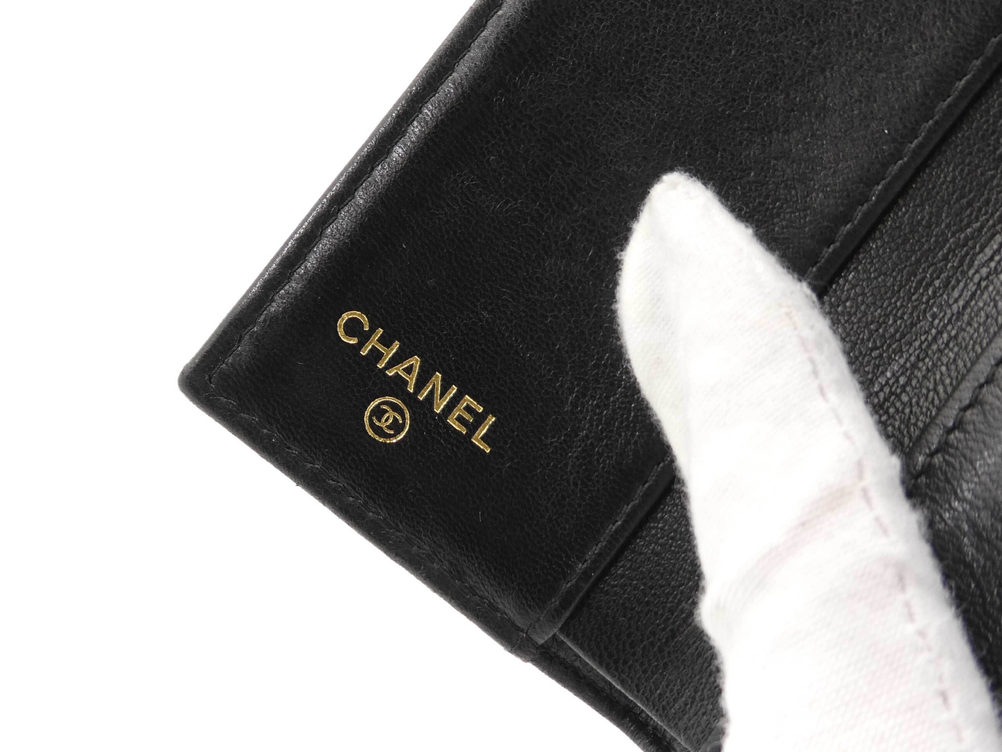 Boy Chanel Matelassé Coco Mark Tri-fold Wallet — view 8