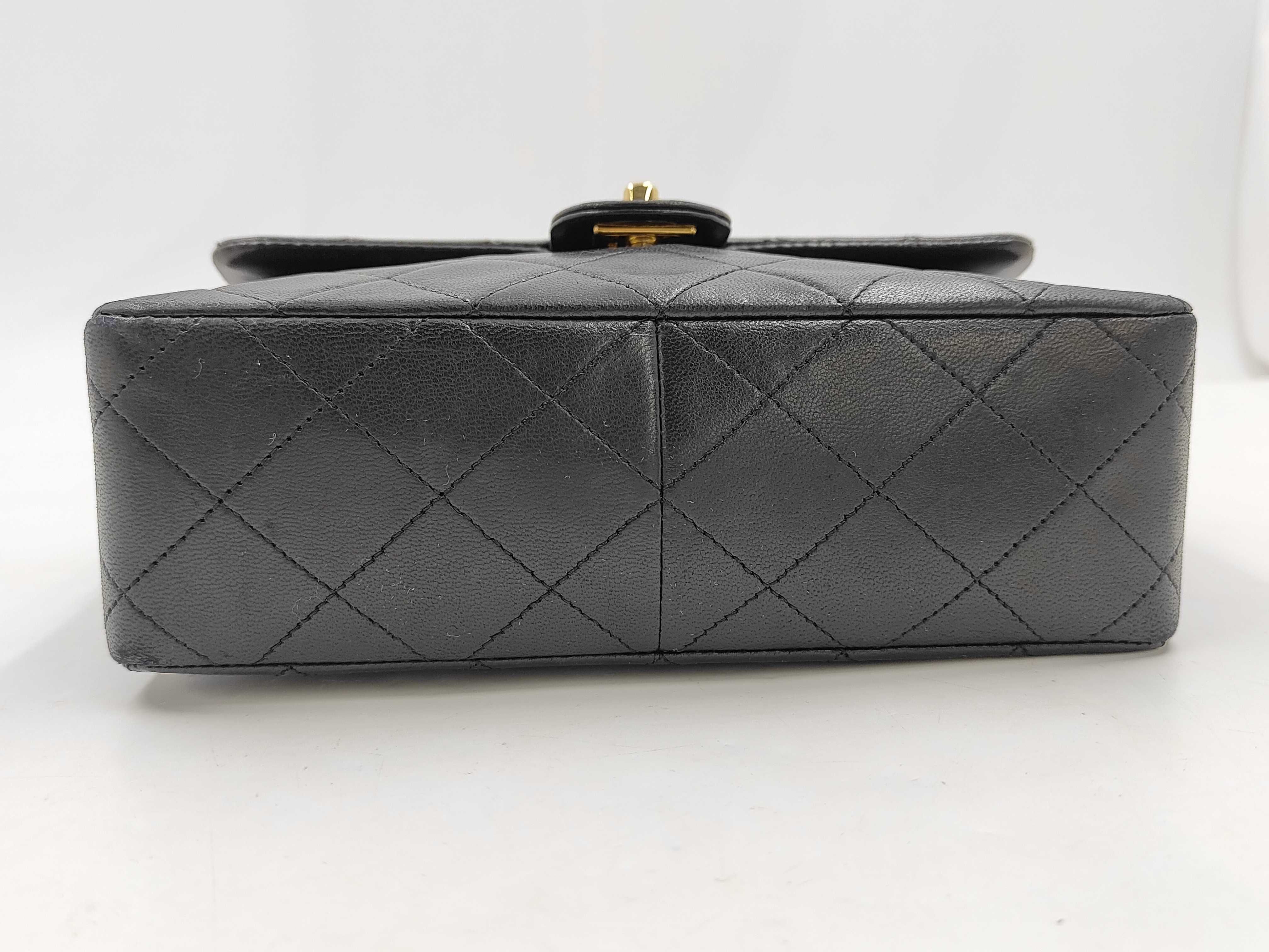 Mini Matelassé Turnlock Lambskin Chain Shoulder Bag (with serial number) — view 5