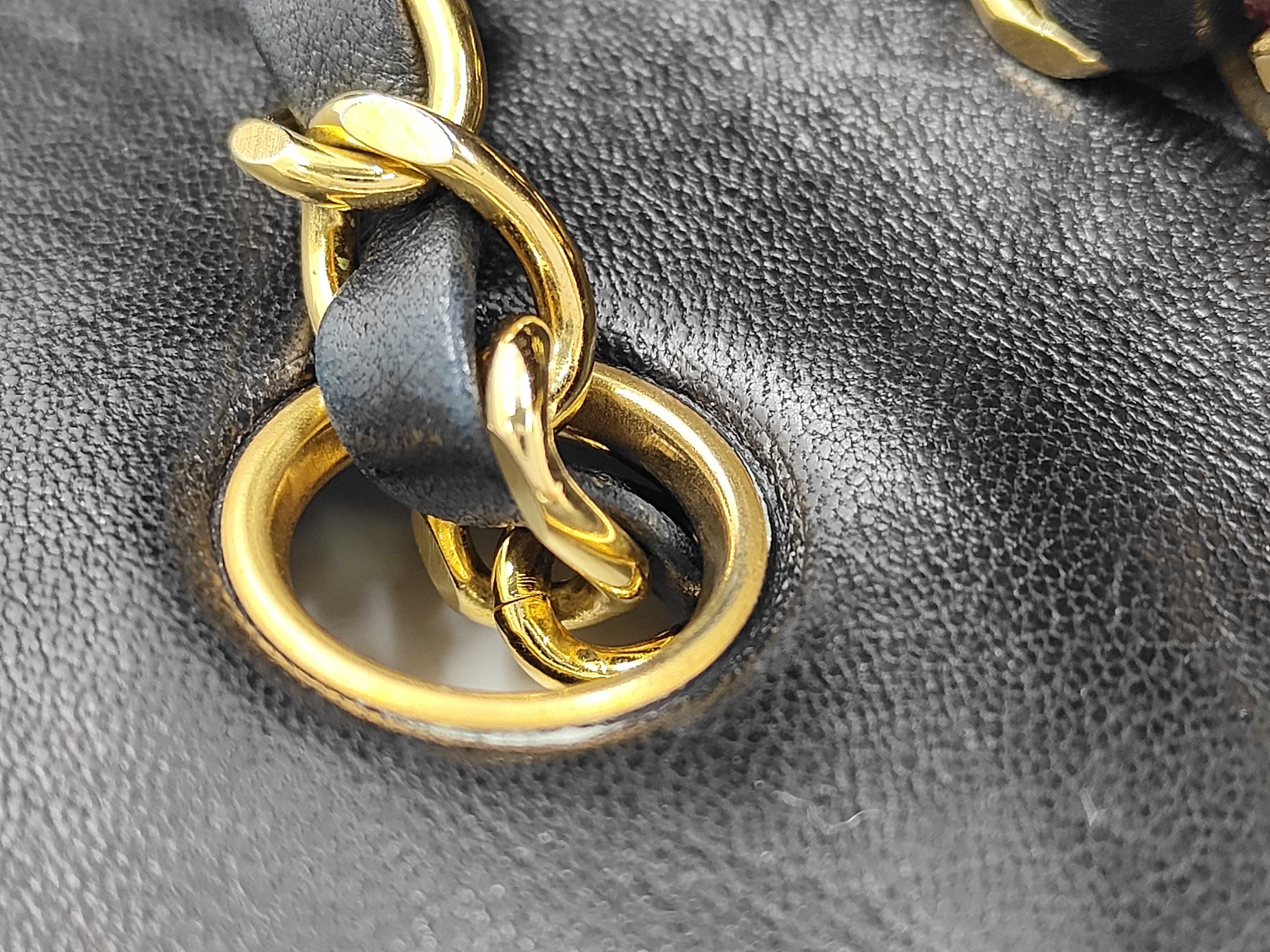 Mini Matelassé Turnlock Lambskin Chain Shoulder Bag (with serial number) — view 8