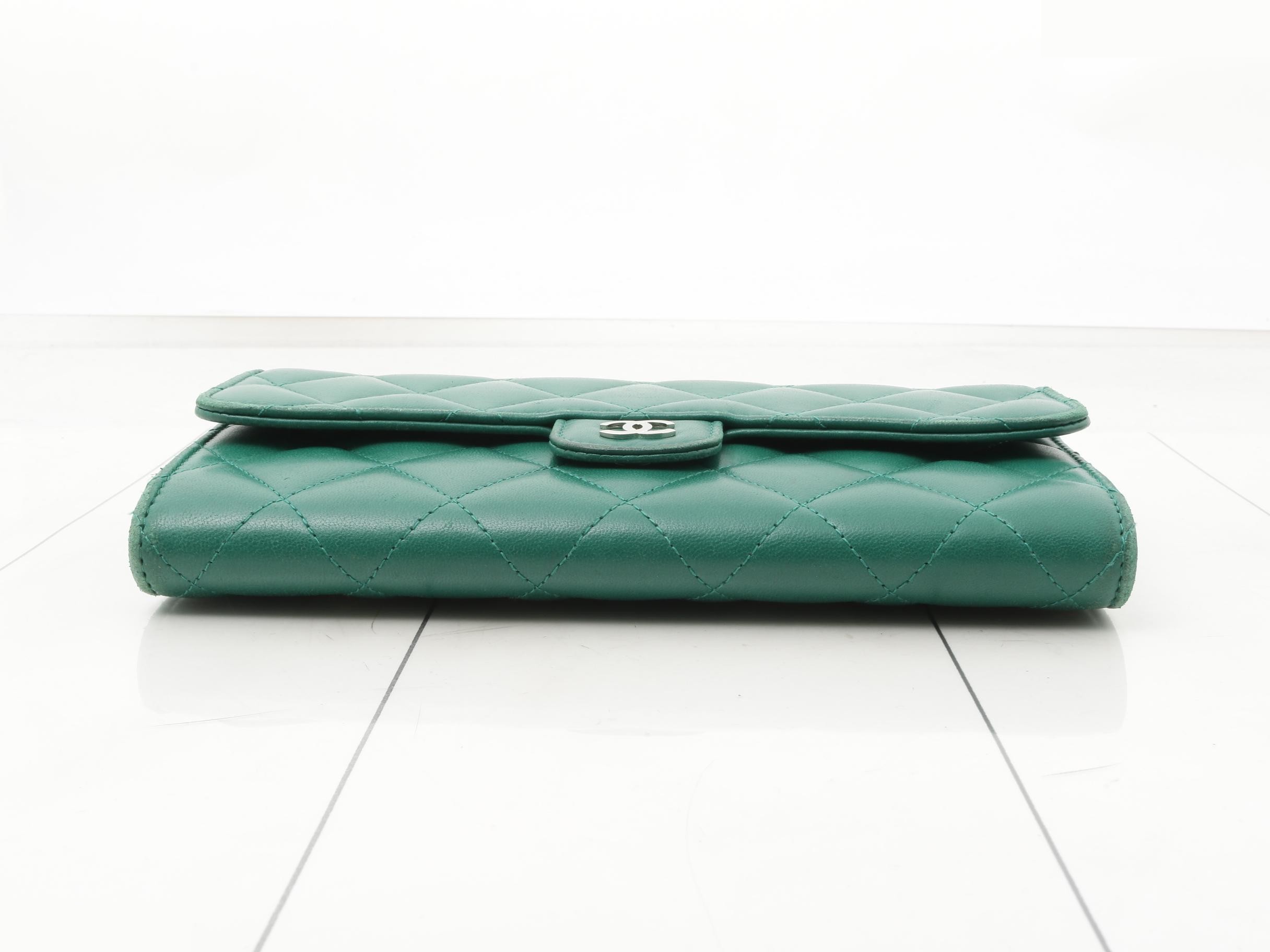 Matelassé long wallet — view 3