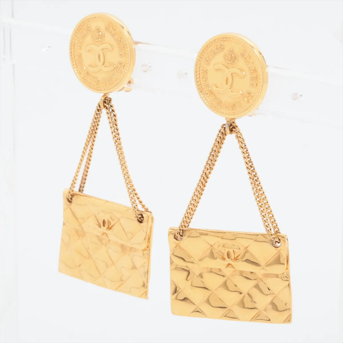 31 RUE CAMBON Earrings (Pair) GP Gold. — view 3