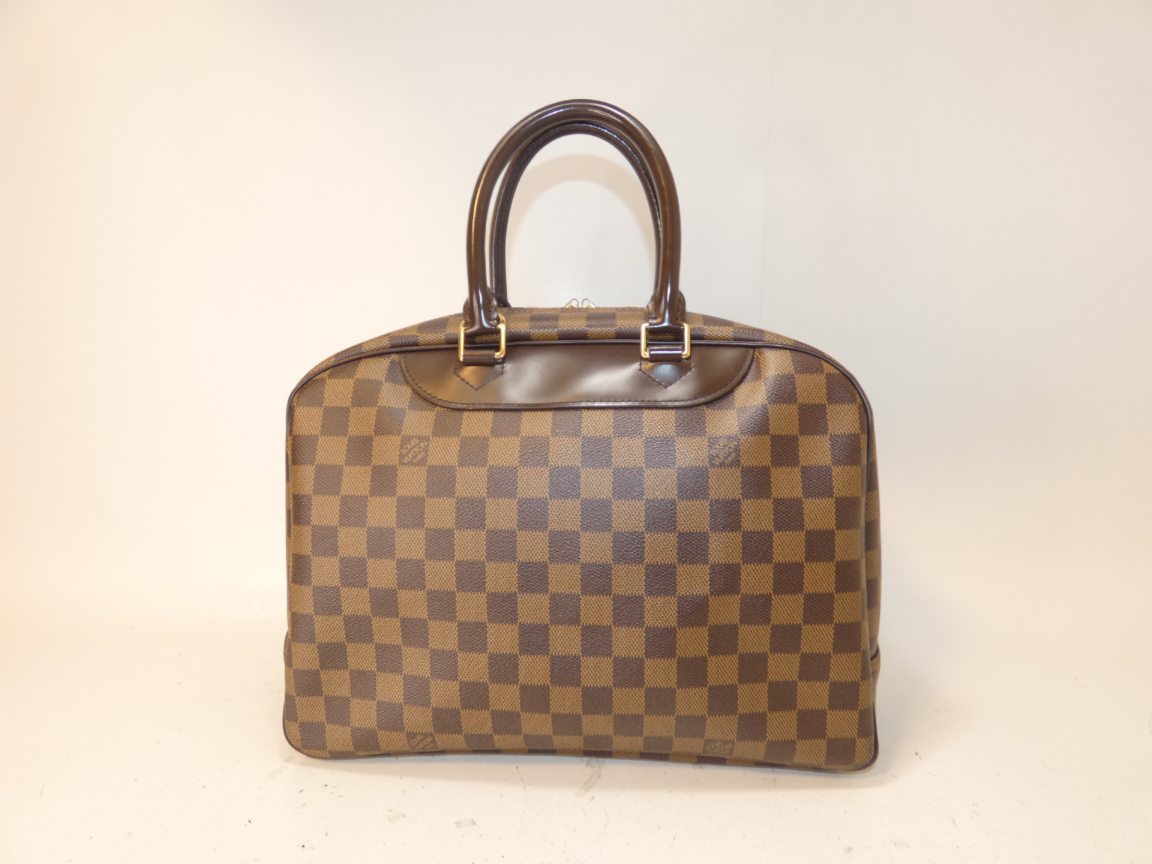 Deauville Damier SPO Handbag Boston Bag — view 2