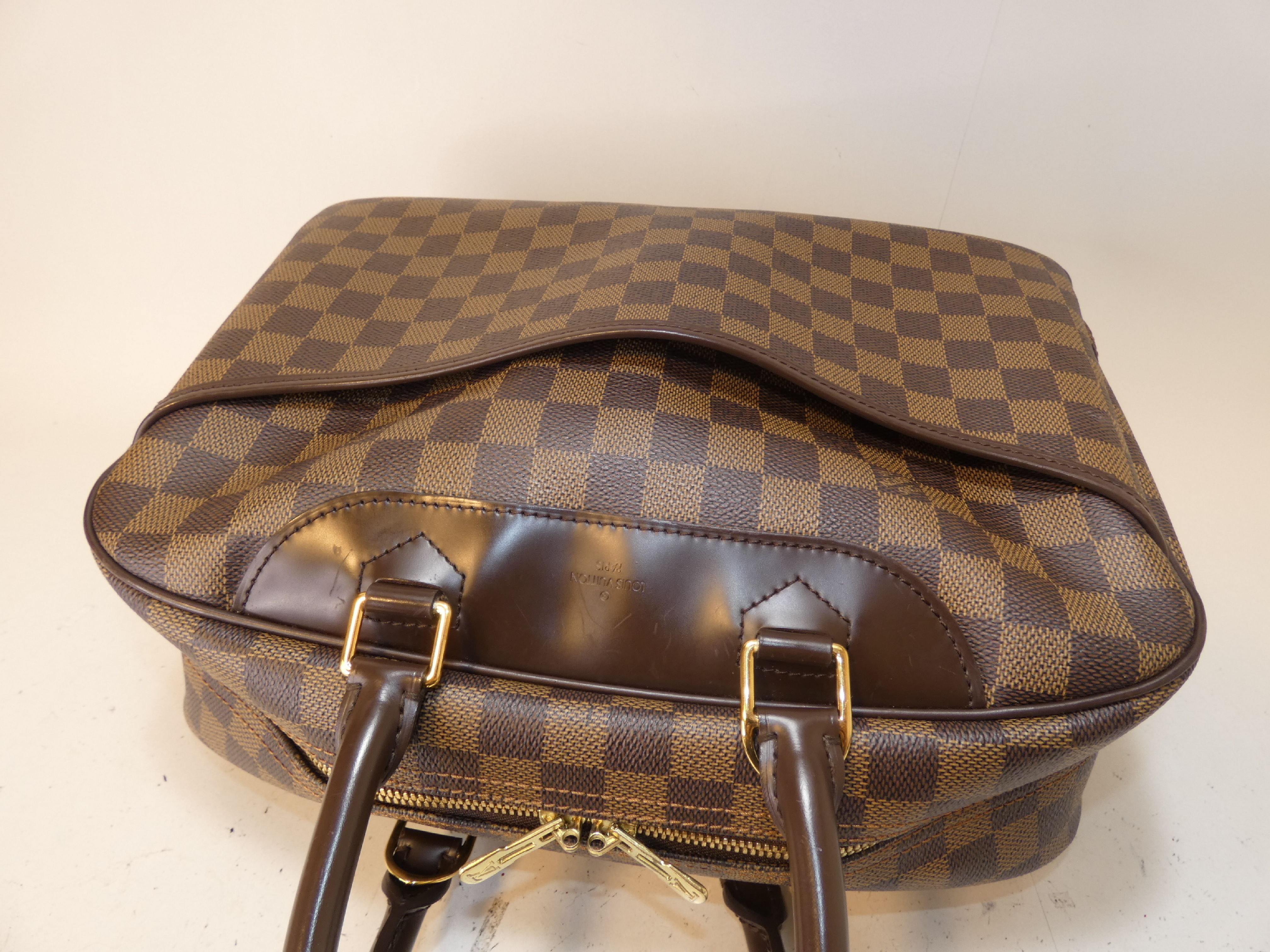 Deauville Damier SPO Handbag Boston Bag — view 3