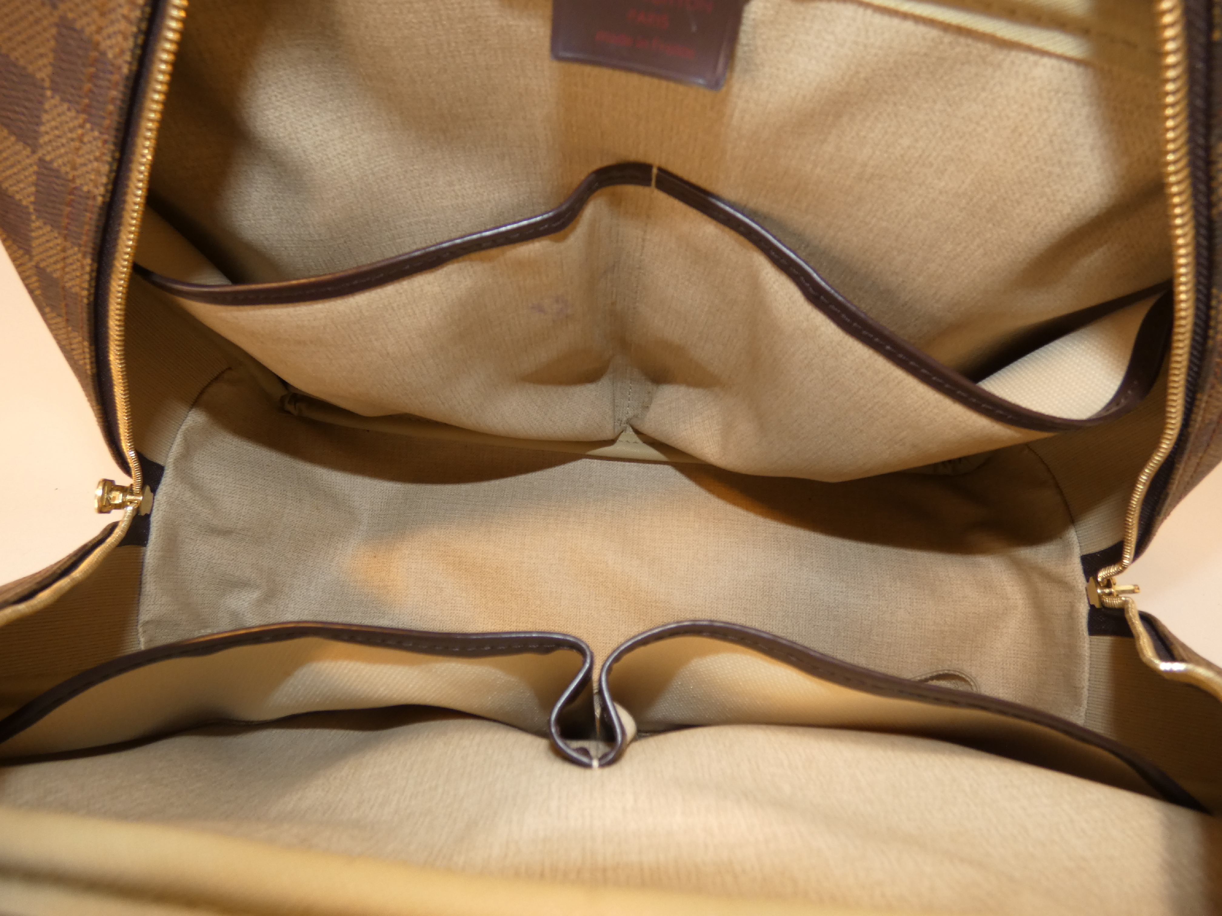 Deauville Damier SPO Handbag Boston Bag — view 9