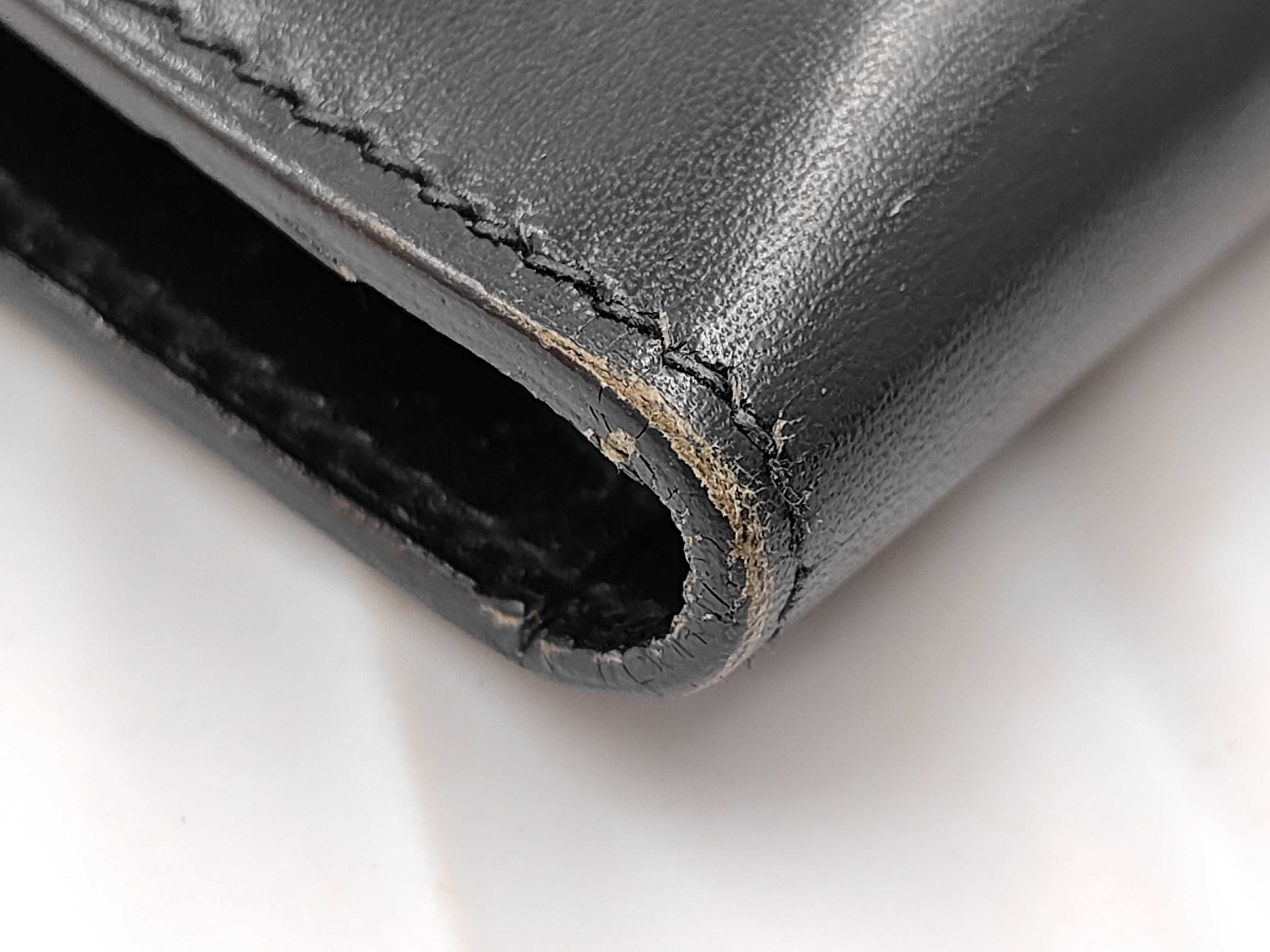 Kelly Wallet in Box Calf Leather (L size) - Boxed Wallet — view 3