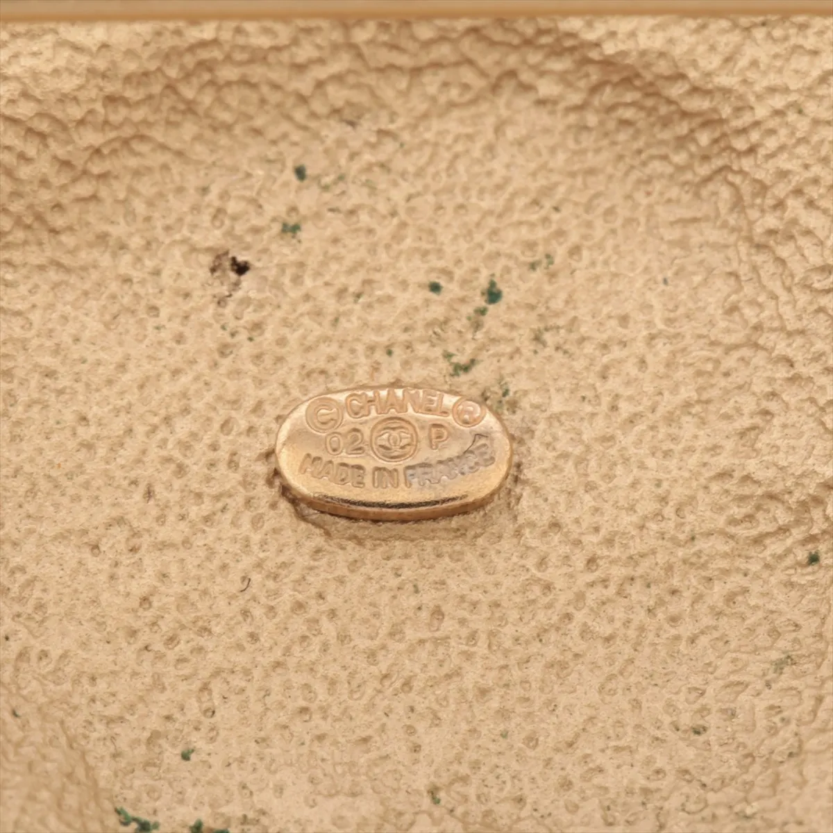 Coco Mark 02P Brooch, GP x Rhinestone x Colored Stone, — view 4