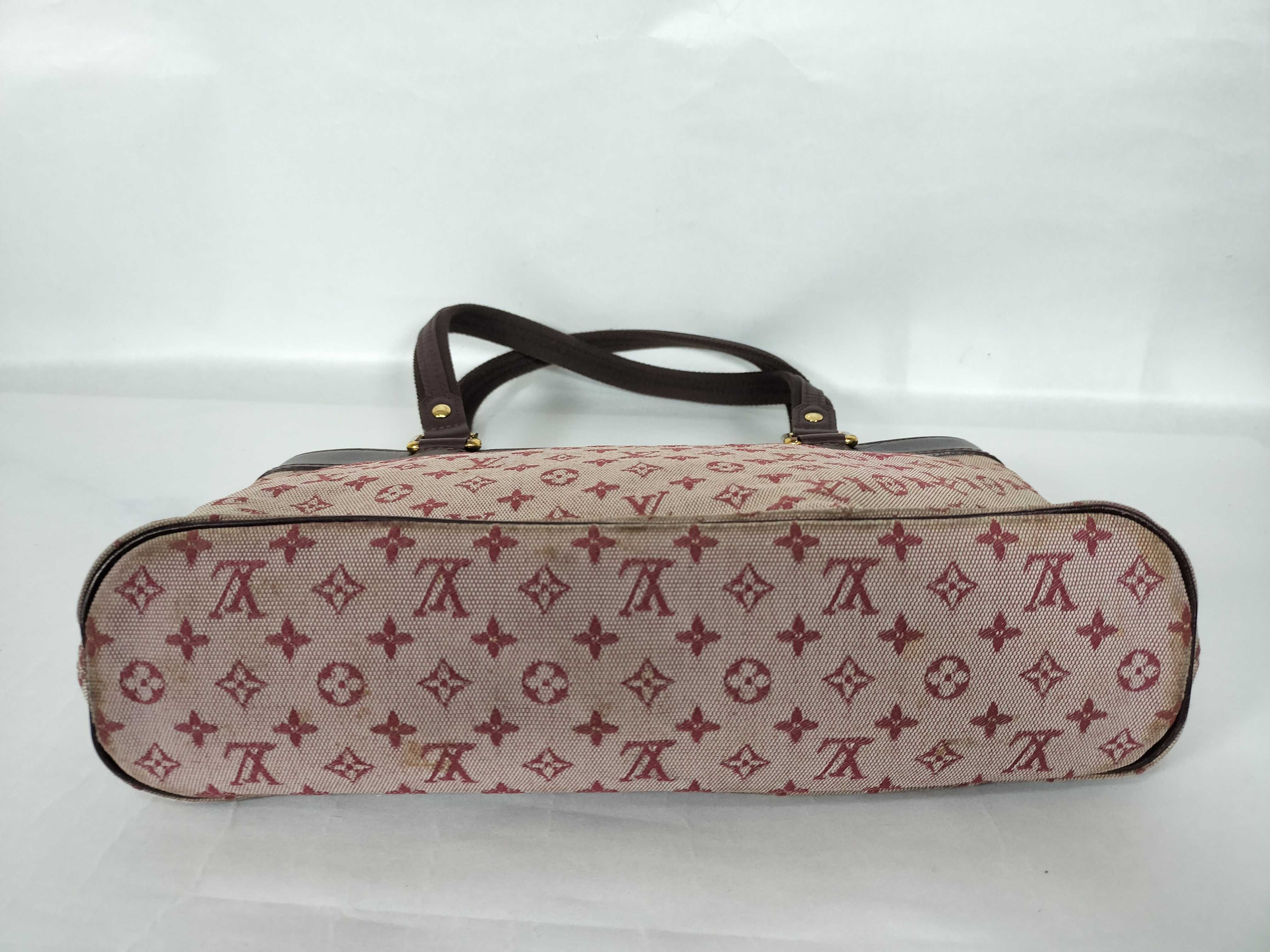 Monogram Mini Louis Vuitton Tote Bag Mini Lucille PM Handbag — view 7
