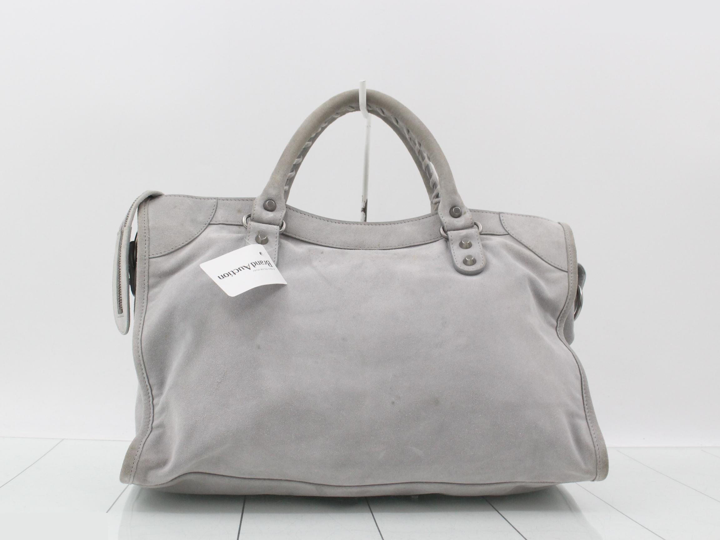 The City handbag, suede, le City — view 2