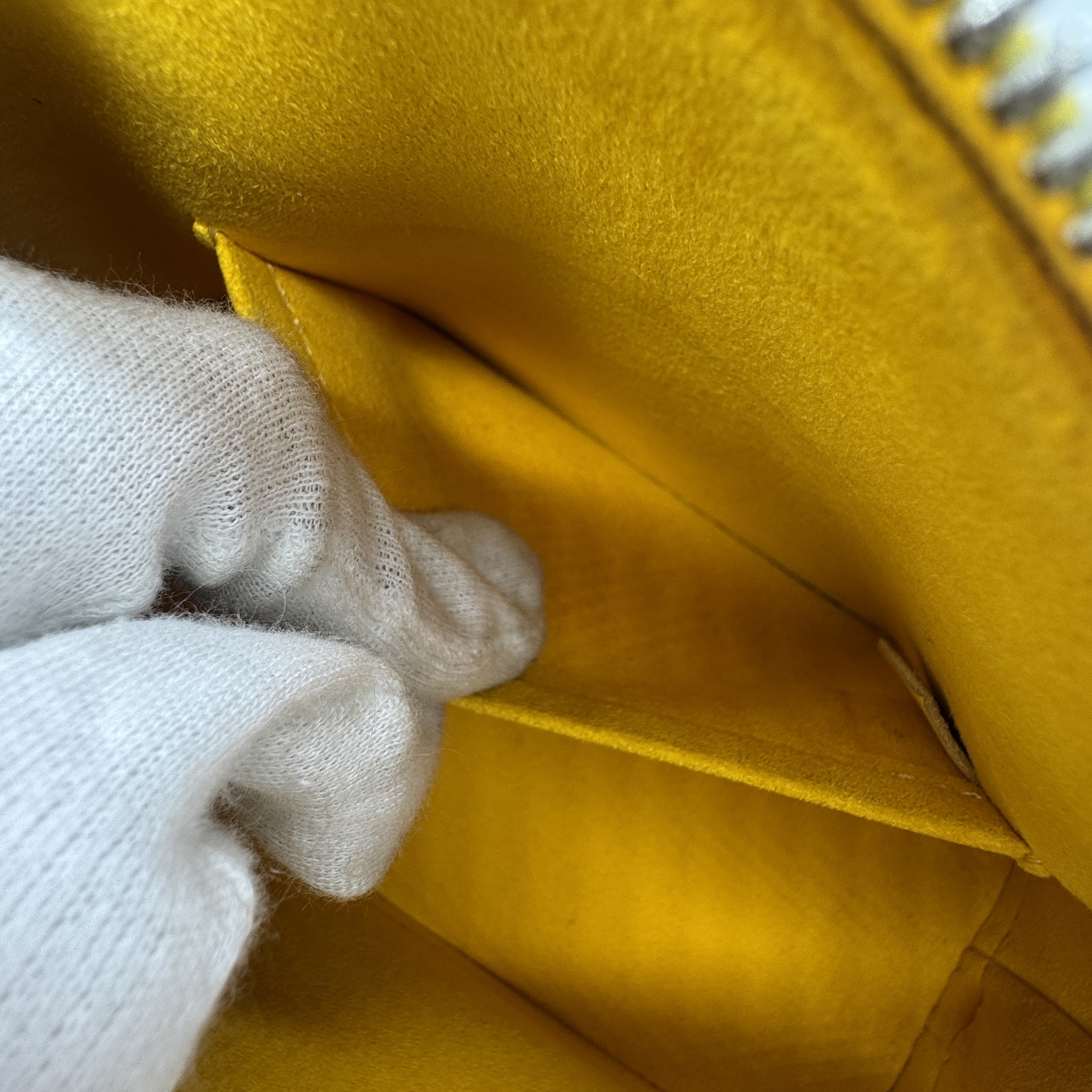 Epi Alma PM Yellow Handbag — view 14