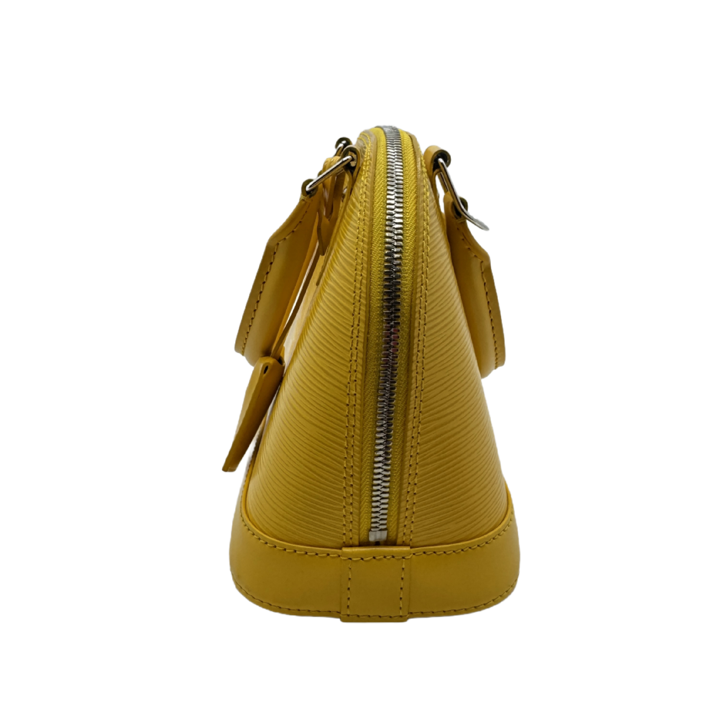 Epi Alma PM Yellow Handbag — view 3
