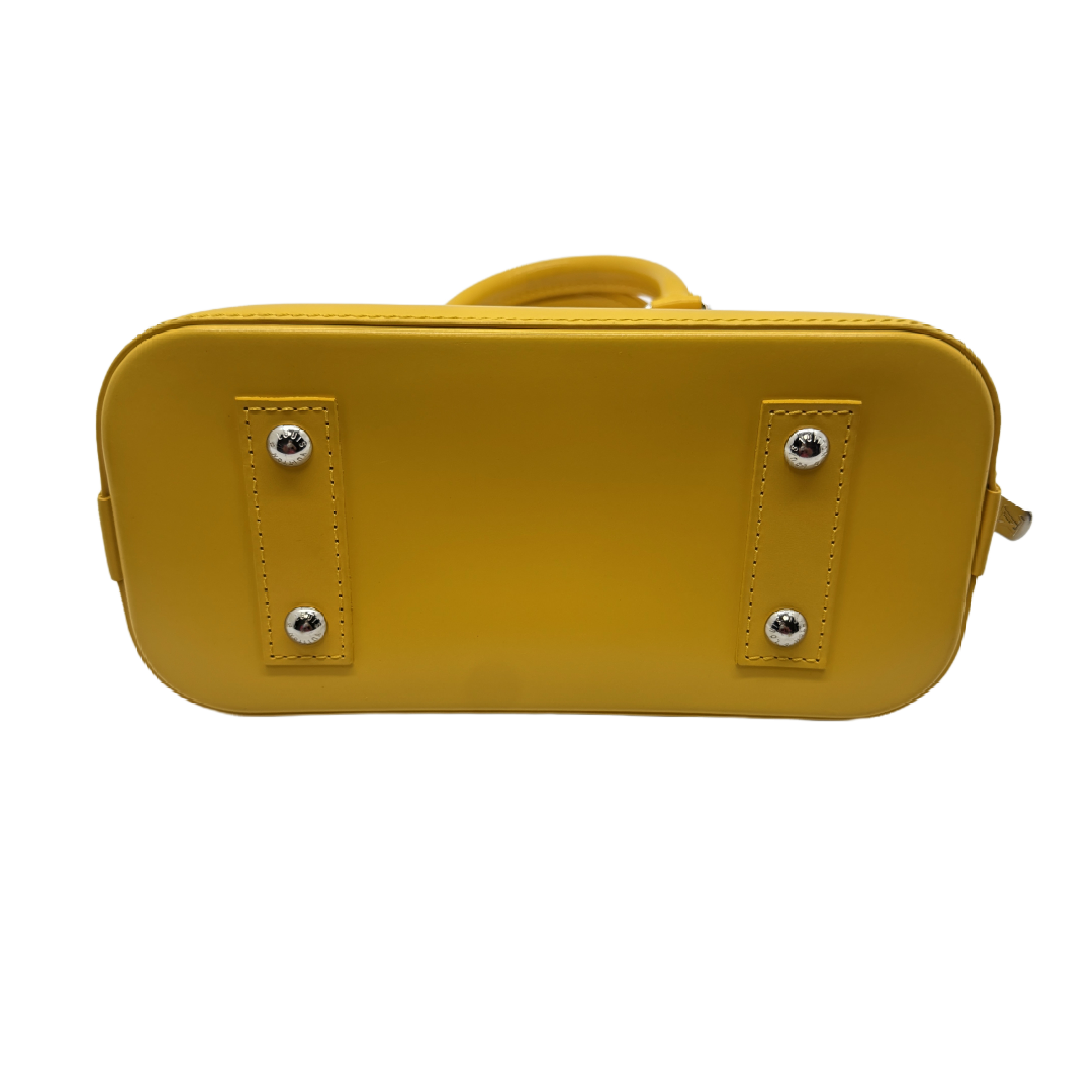 Epi Alma PM Yellow Handbag — view 9