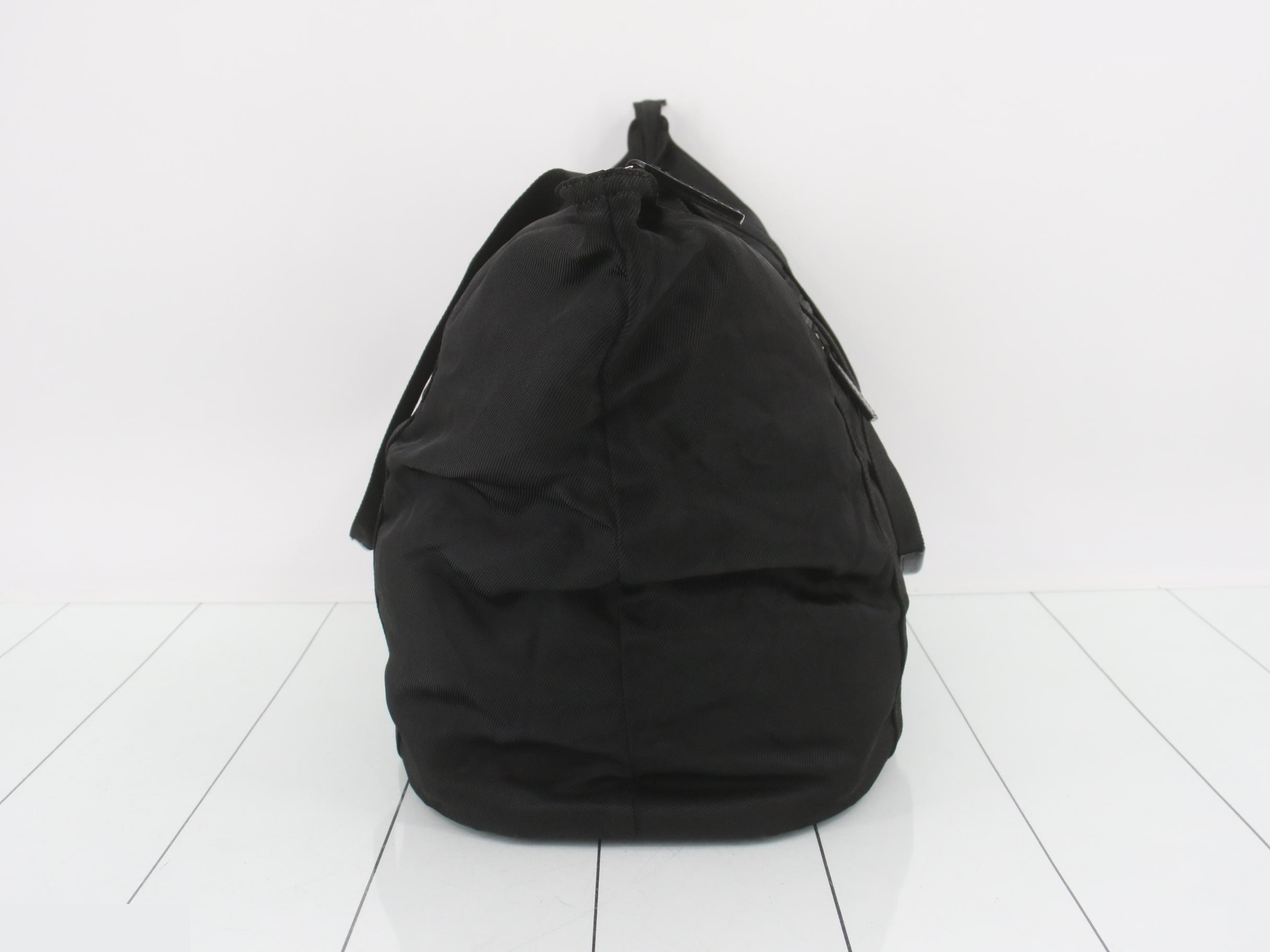 012.0388 Gucci Foldable Nylon Travel Boston Bag — view 4