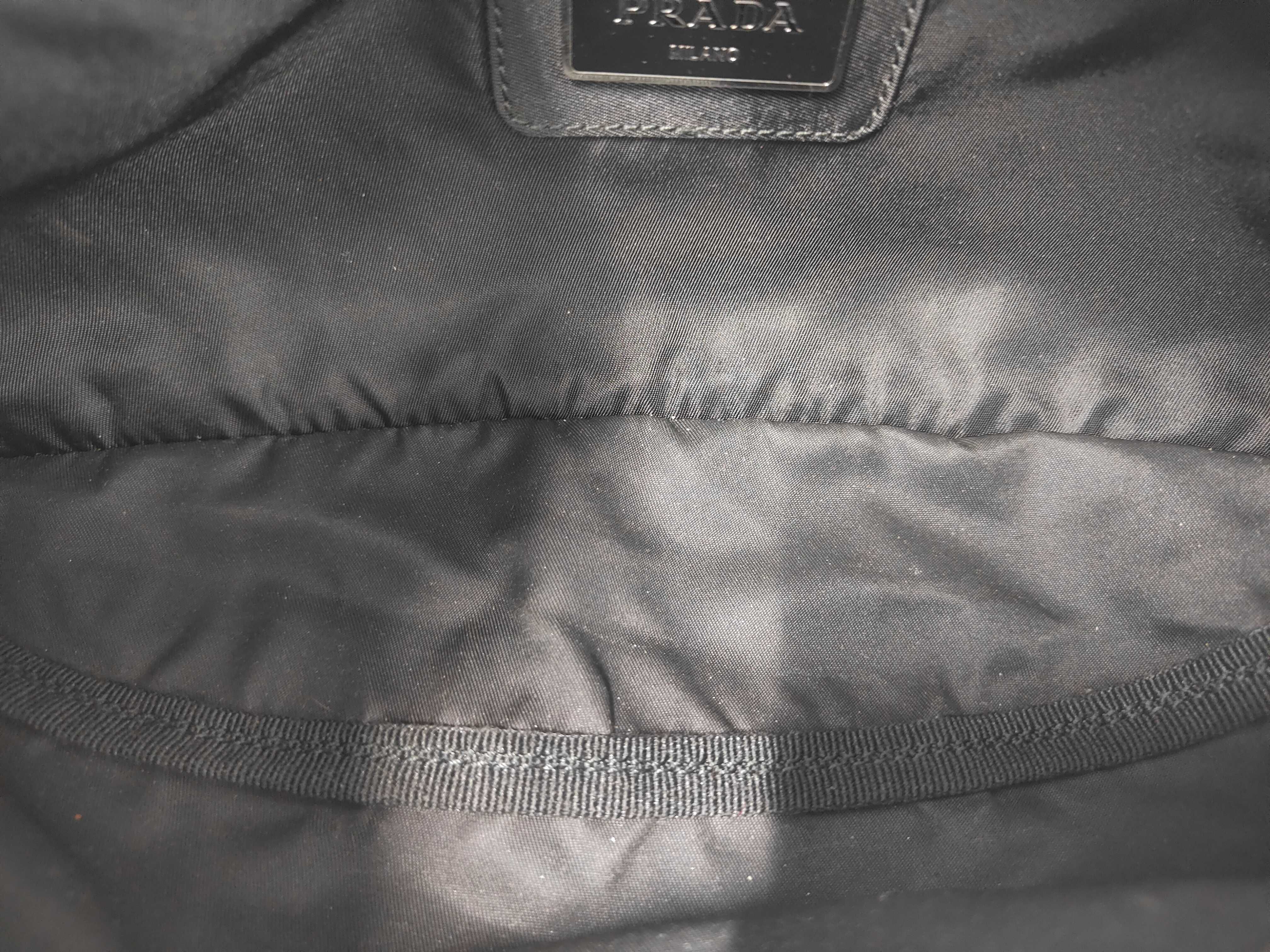 Nylon Prada Crossbody Bag Waist Bag Nylon Black - Waist Bag — view 8