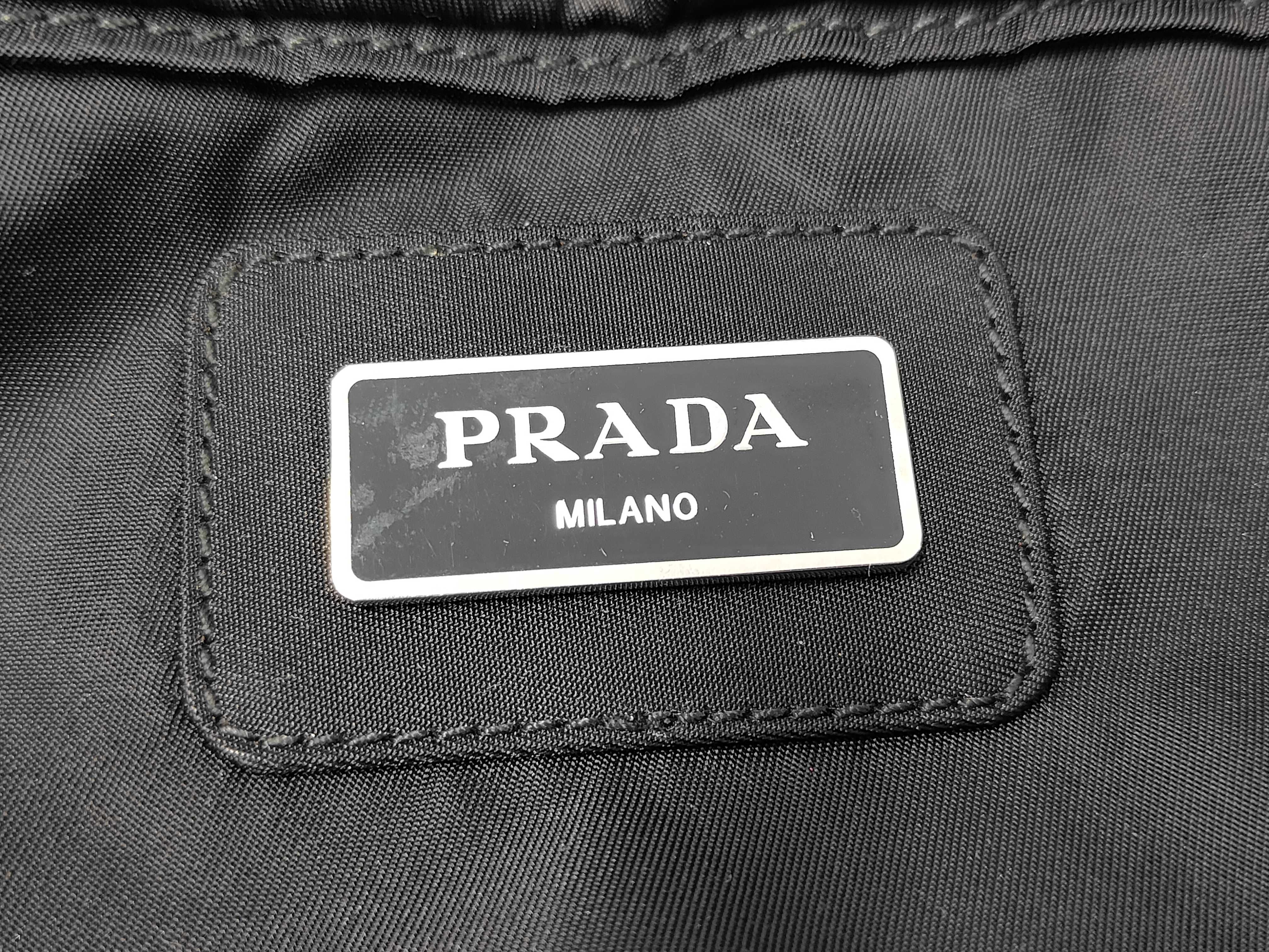 Nylon Prada Crossbody Bag Waist Bag Nylon Black - Waist Bag — view 9