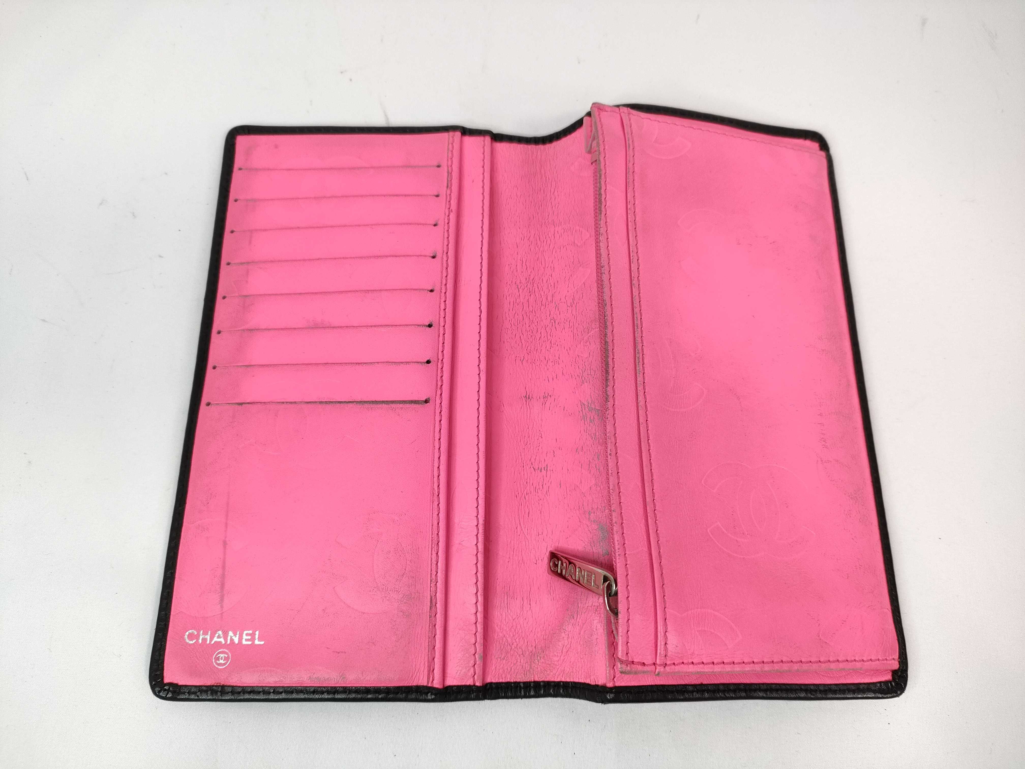 Cambon Lambskin Long Wallet — view 11
