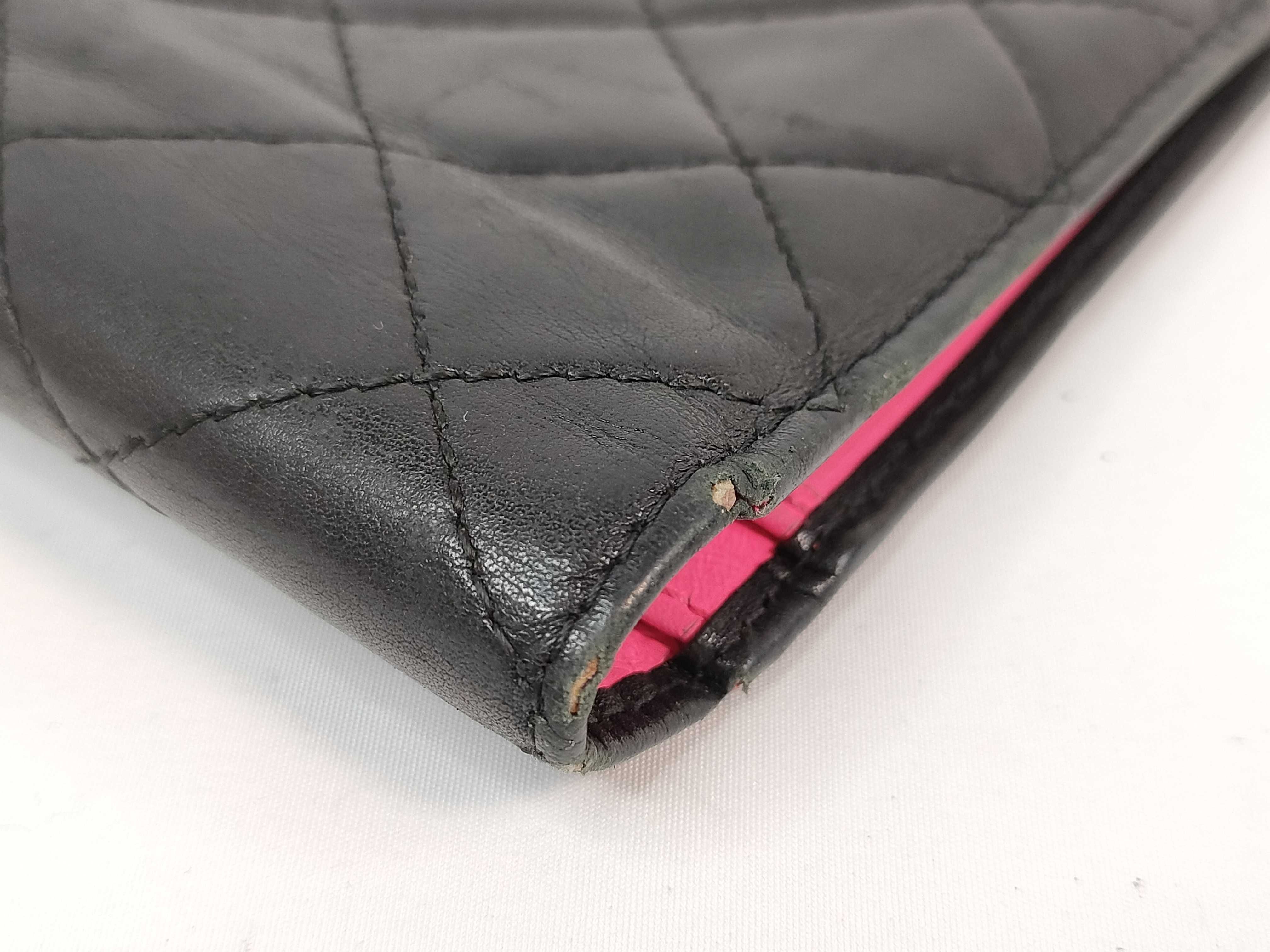 Cambon Lambskin Long Wallet — view 4