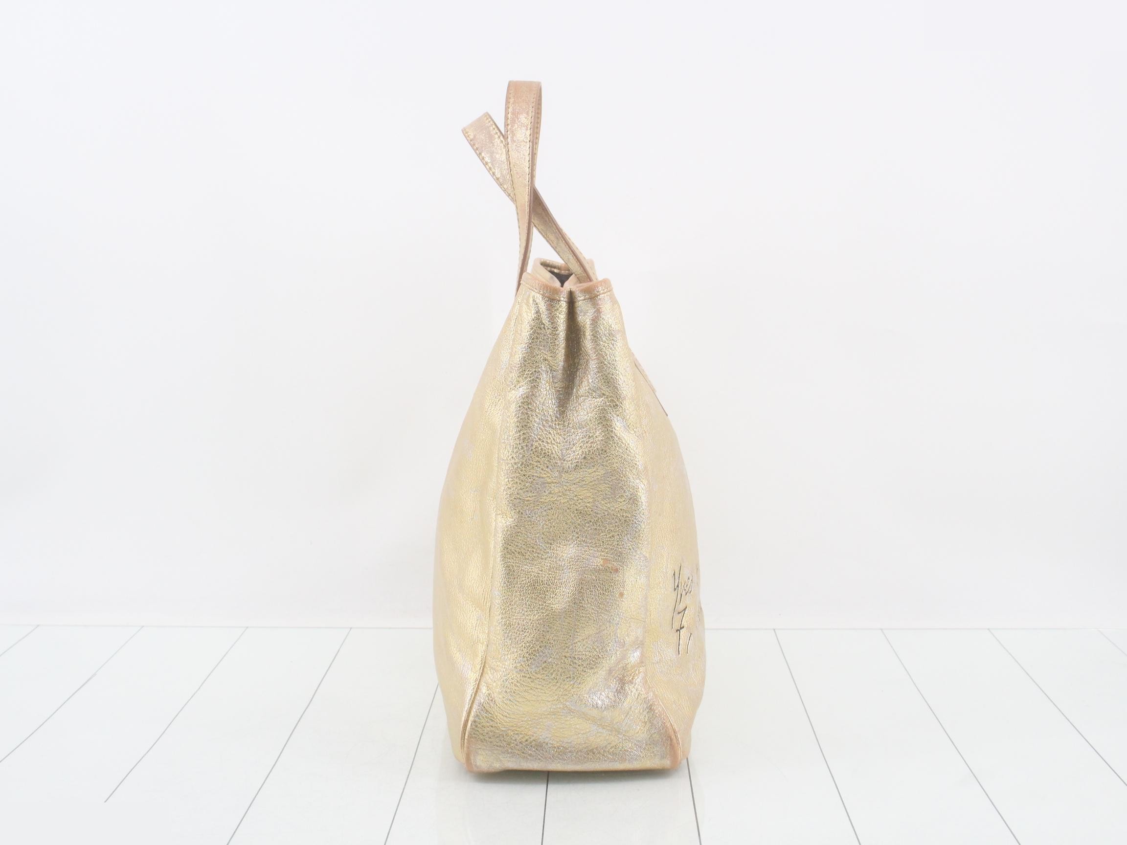 leather tote bag — view 4