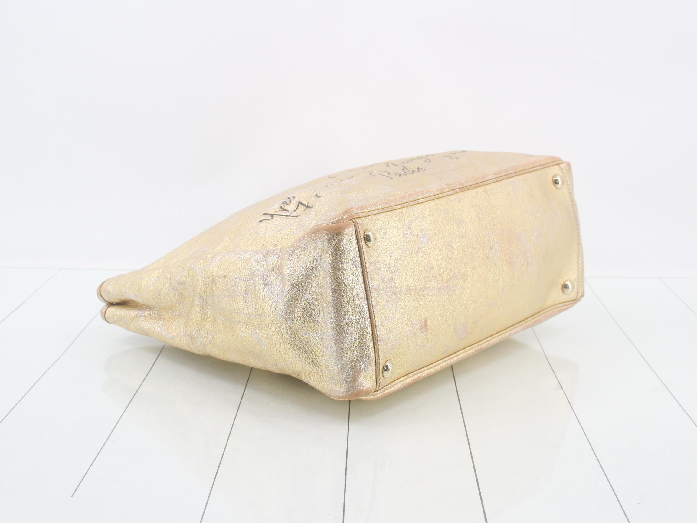 leather tote bag — view 5