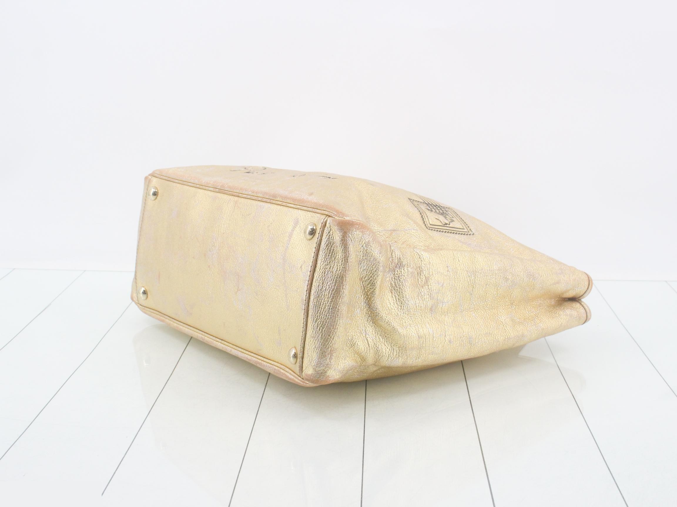 leather tote bag — view 6