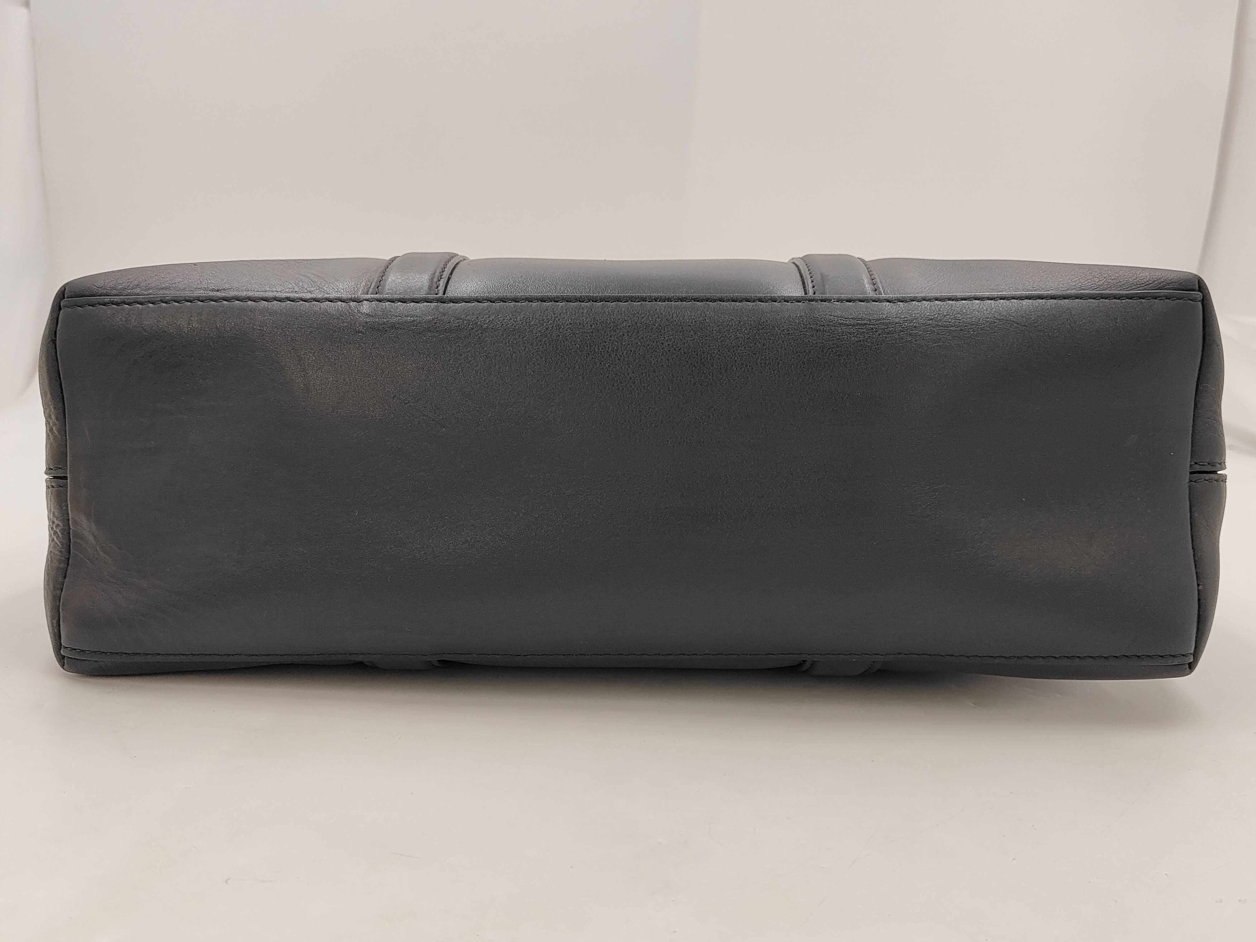 Cuir Ombre Lockit MM Griolage M50460 RI4155 Shoulder bag with key, padlock, clochette, and dust bag. — view 8