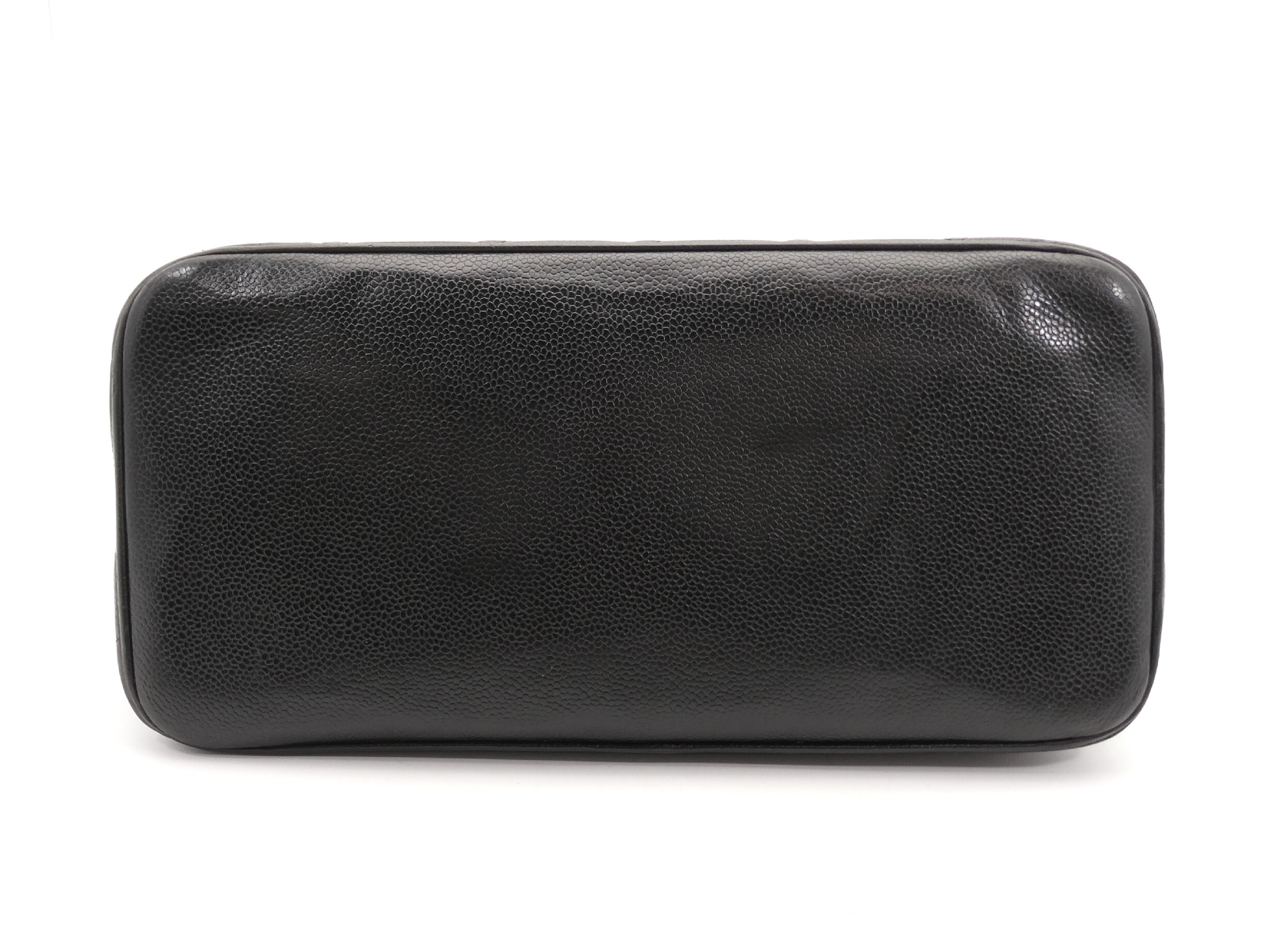 Reissue Tote Bag with Coco Mark and Caviar Leather — view 5