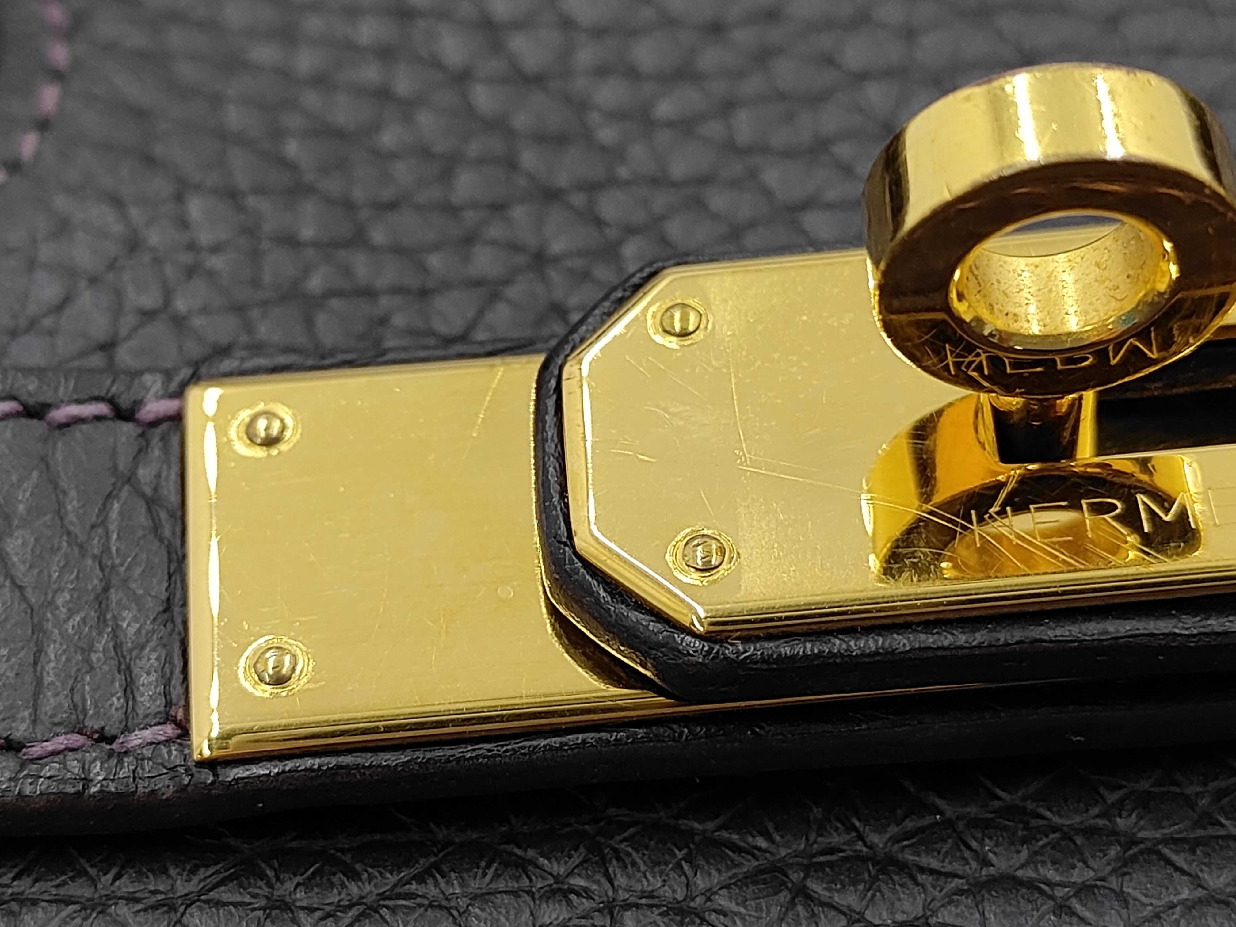 Birkin 30 Togo Purple Gold Hardware R Handbag — view 10