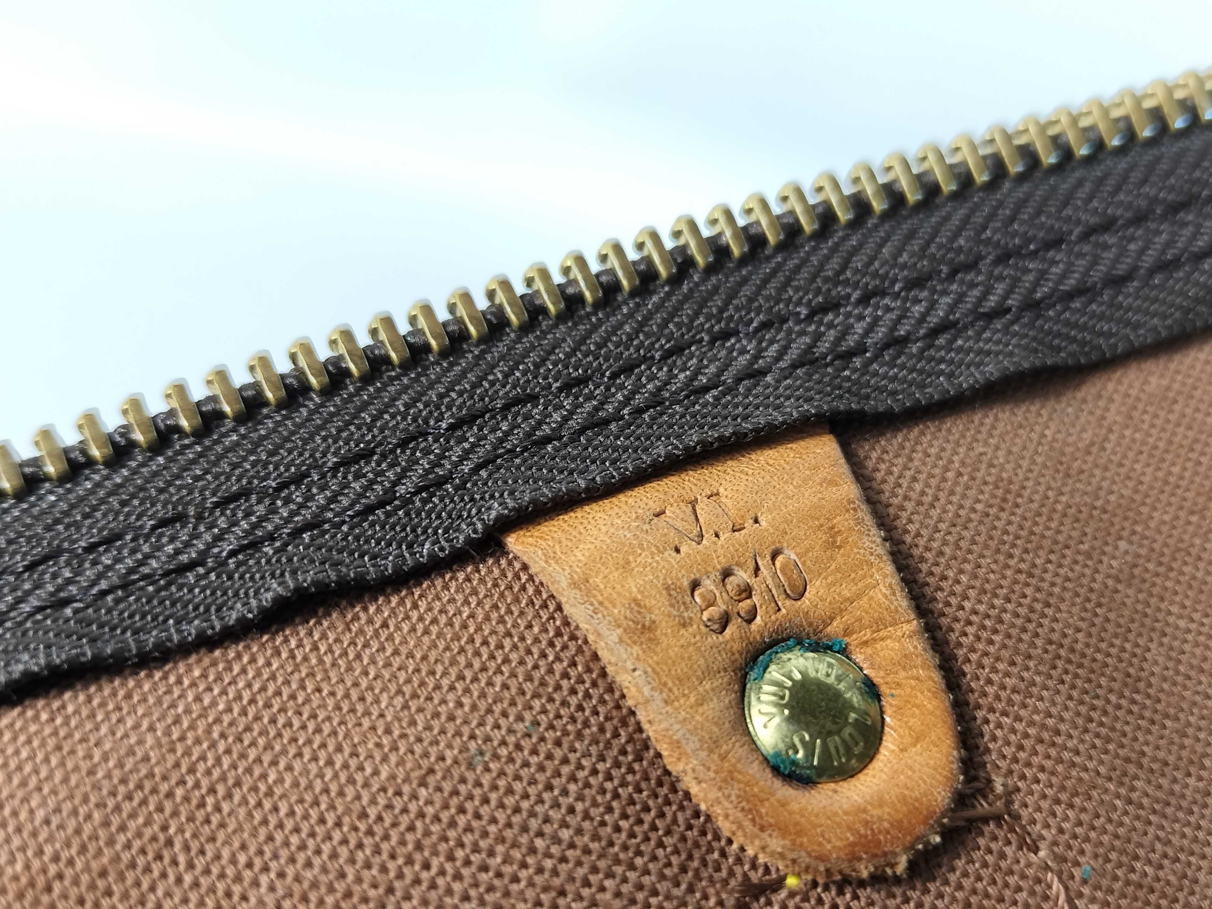 Monogram Keepall Bandoulière 50 M41416 Brown VI8910 Boston Bag — view 13