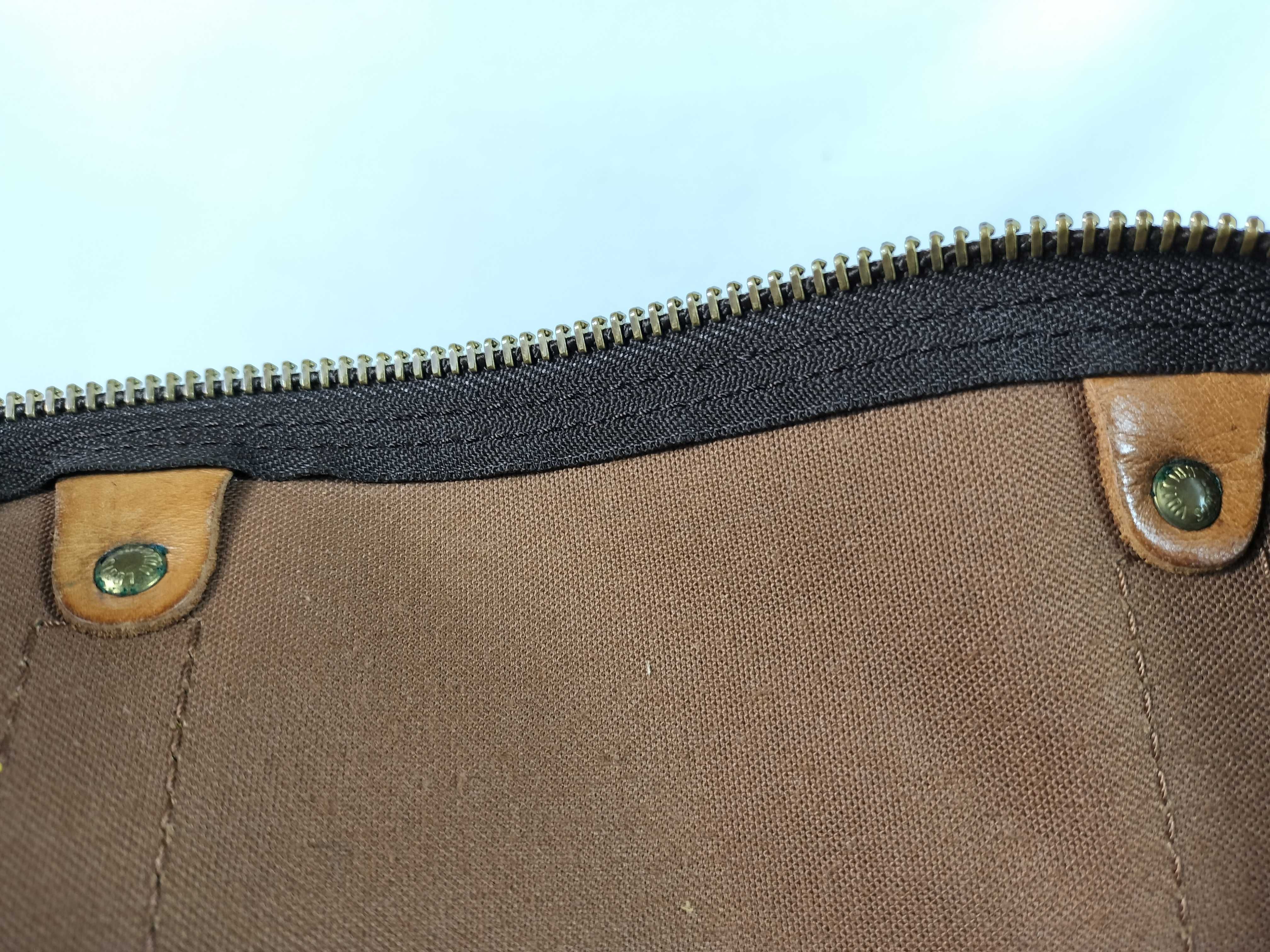 Monogram Keepall Bandoulière 50 M41416 Brown VI8910 Boston Bag — view 14