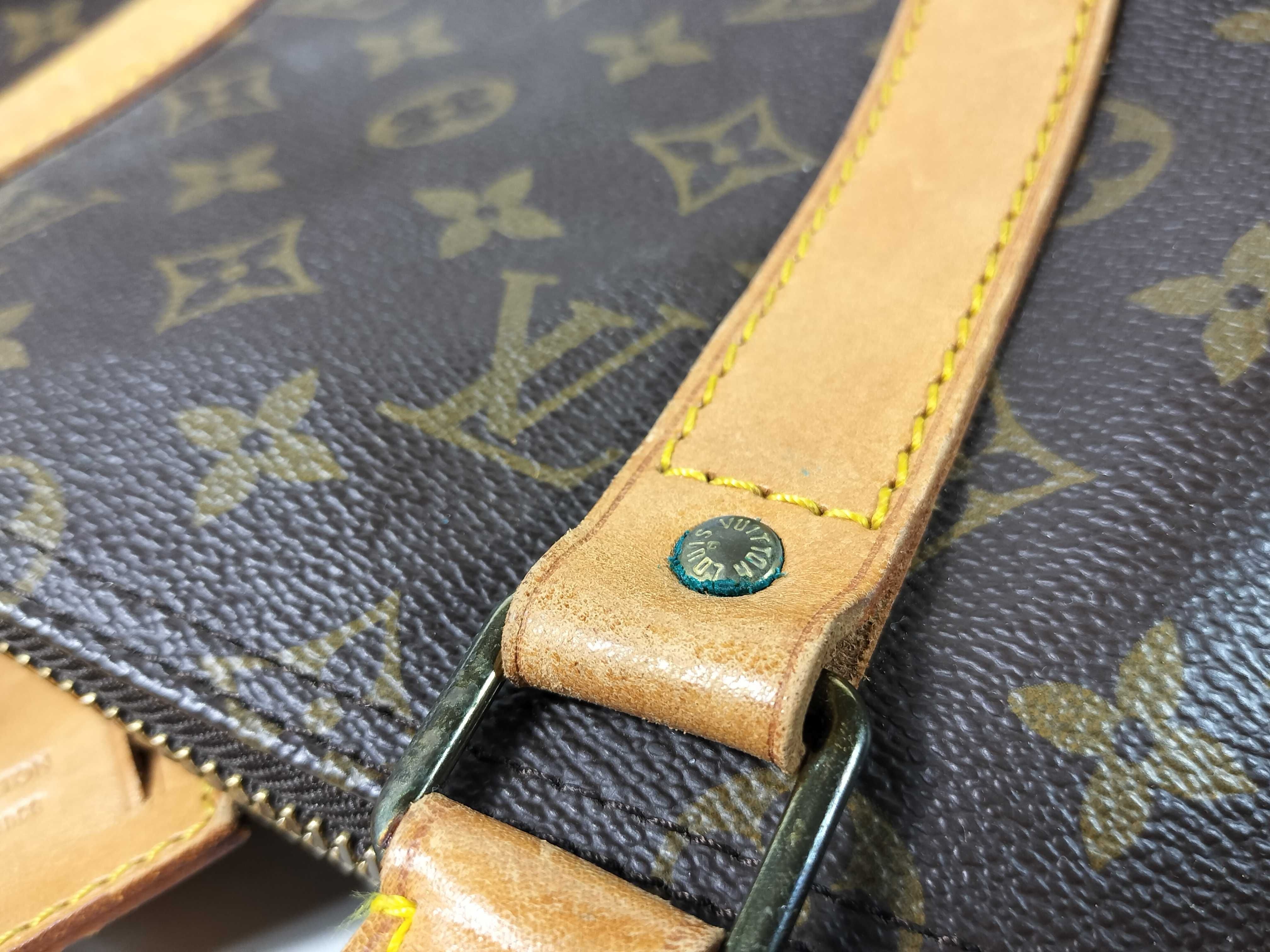 Monogram Keepall Bandoulière 50 M41416 Brown VI8910 Boston Bag — view 5