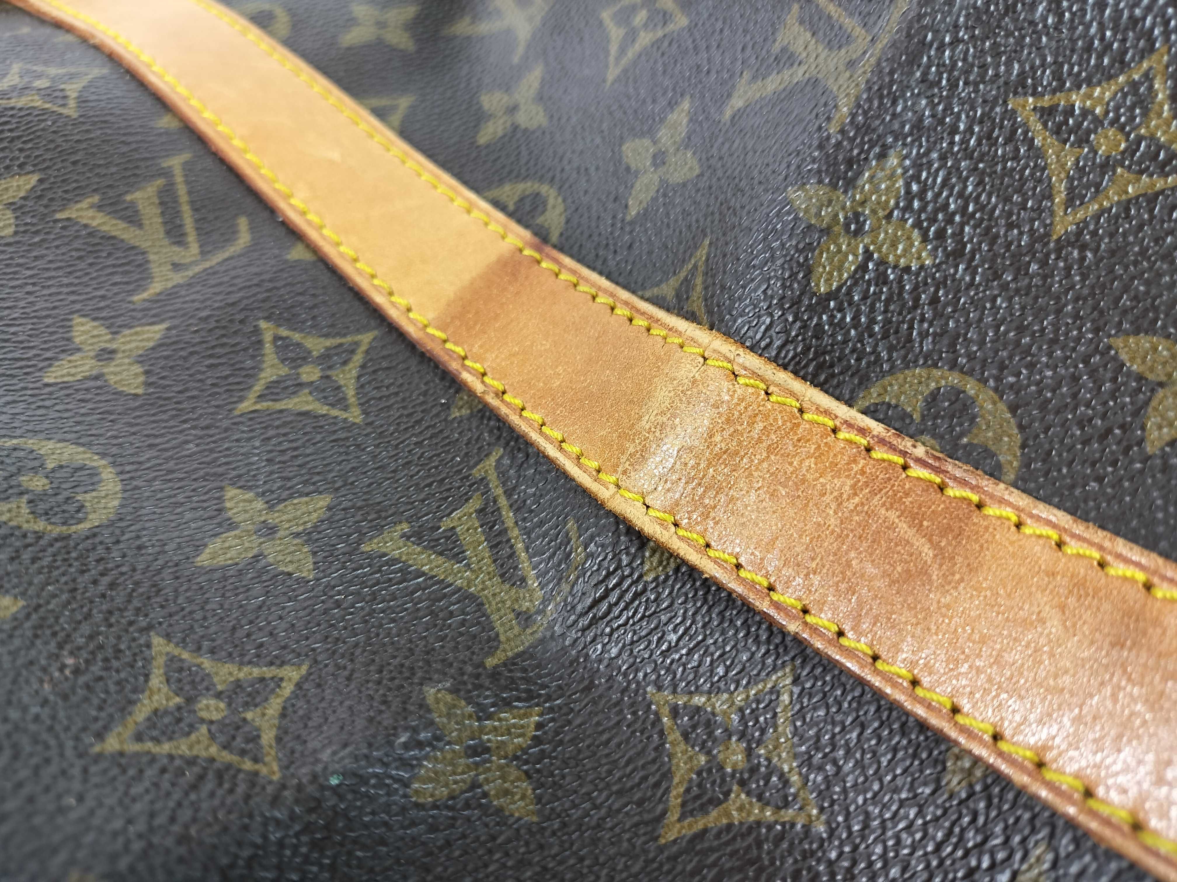 Monogram Keepall Bandoulière 50 M41416 Brown VI8910 Boston Bag — view 8
