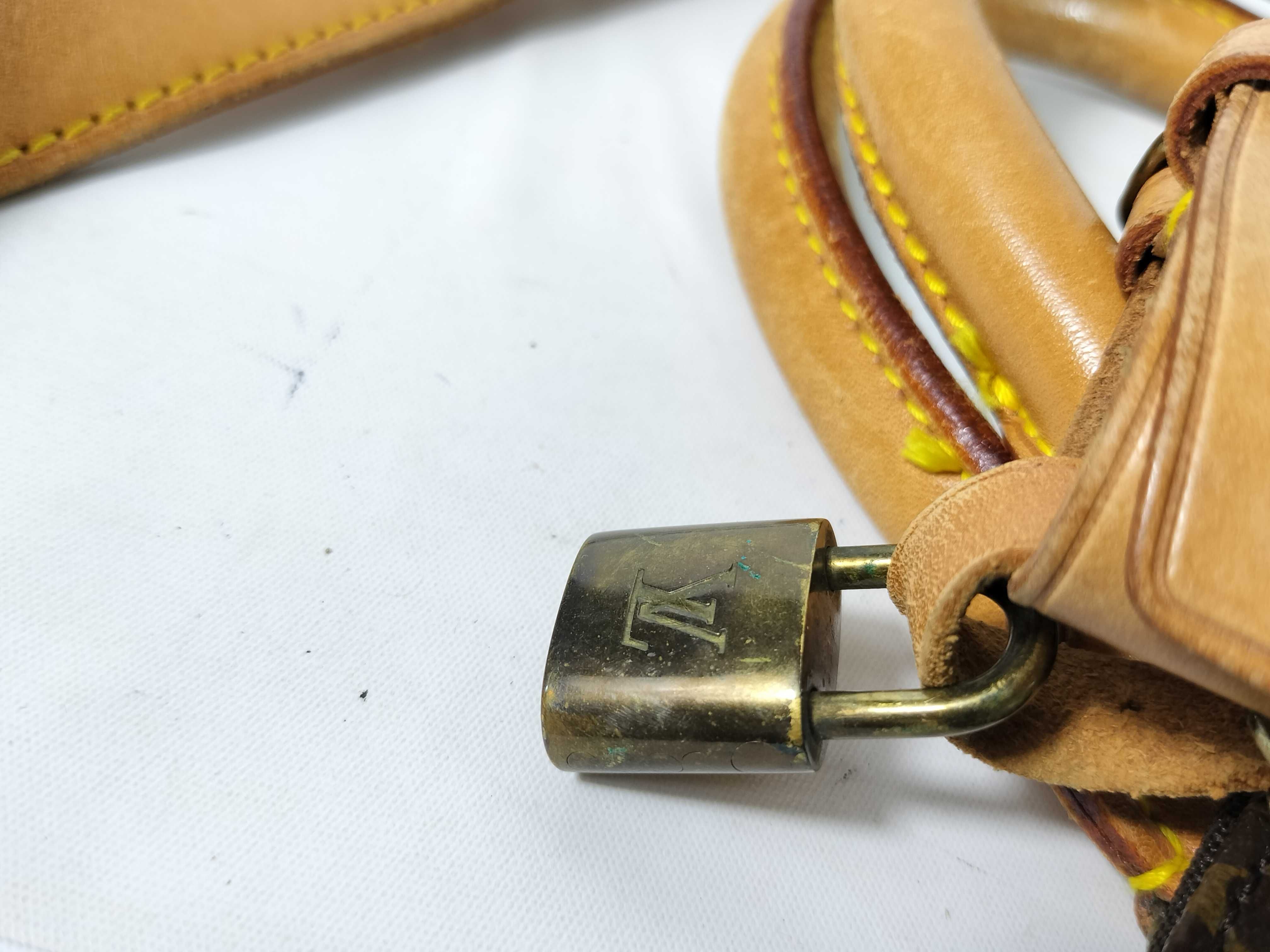 Monogram Keepall Bandoulière 50 M41416 Brown VI8910 Boston Bag — view 9