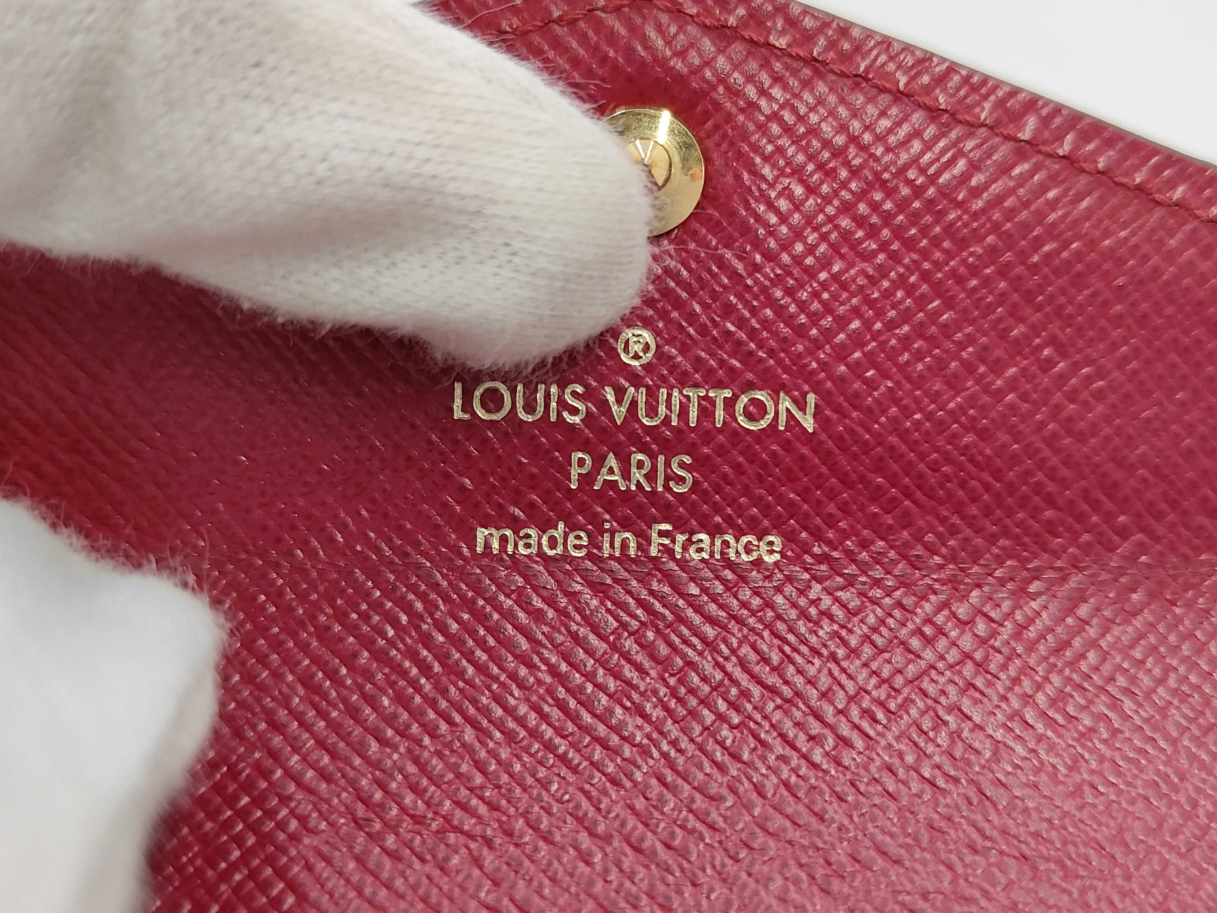 Monogram Louis Vuitton Monogram Multicartes Sarah Fuchsia SP0196 Card Case — view 5