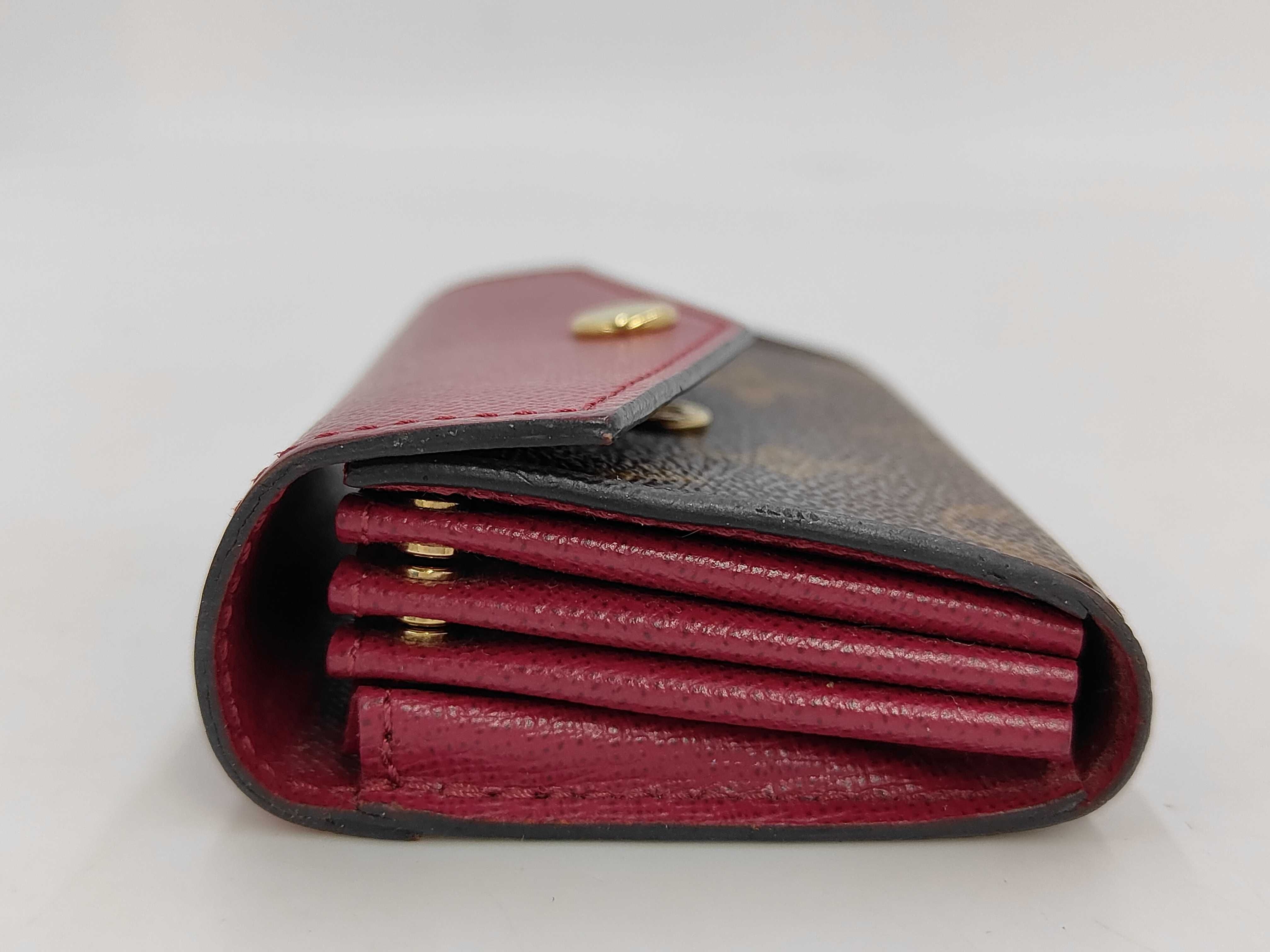Monogram Louis Vuitton Monogram Multicartes Sarah Fuchsia SP0196 Card Case — view 7
