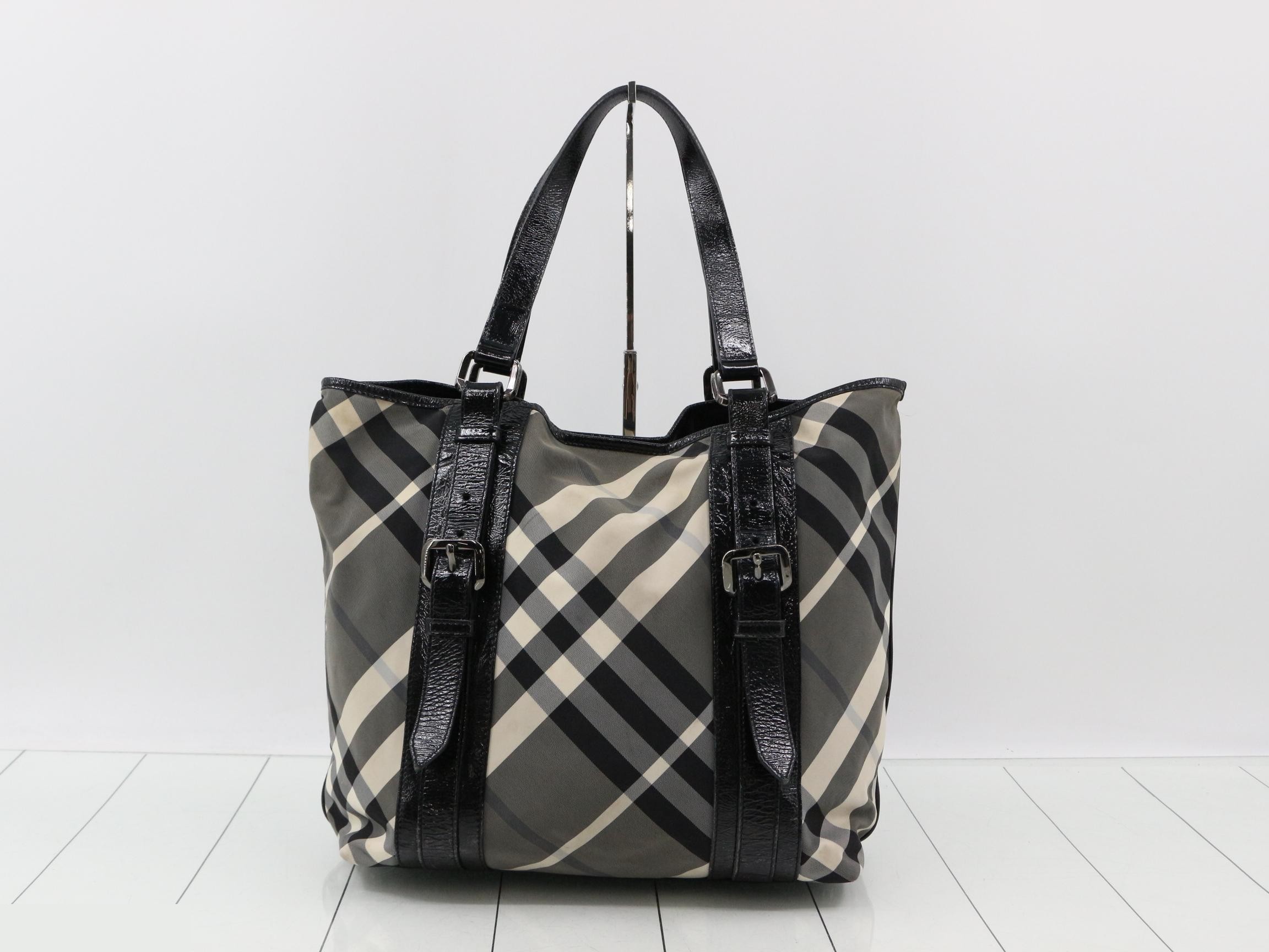 Blue Label Nova Check Tote Bag