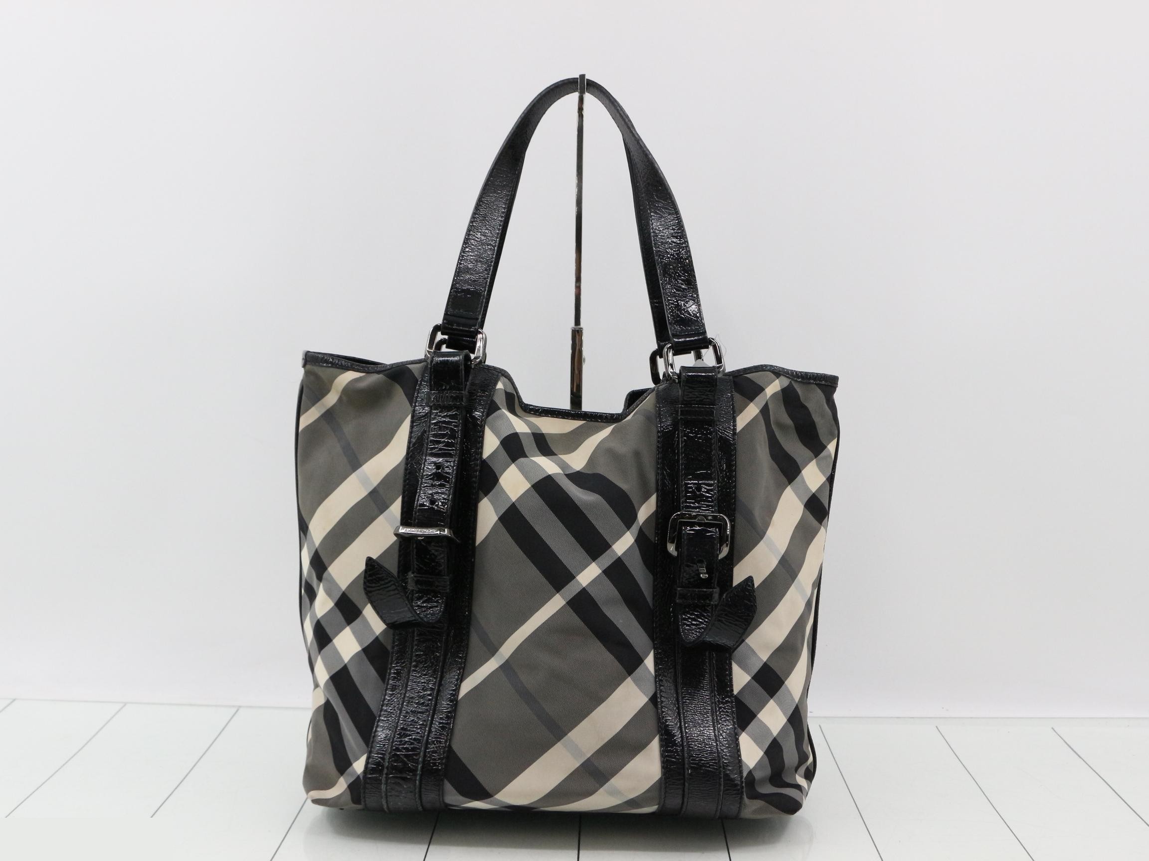 Blue Label Nova Check Tote Bag — view 2