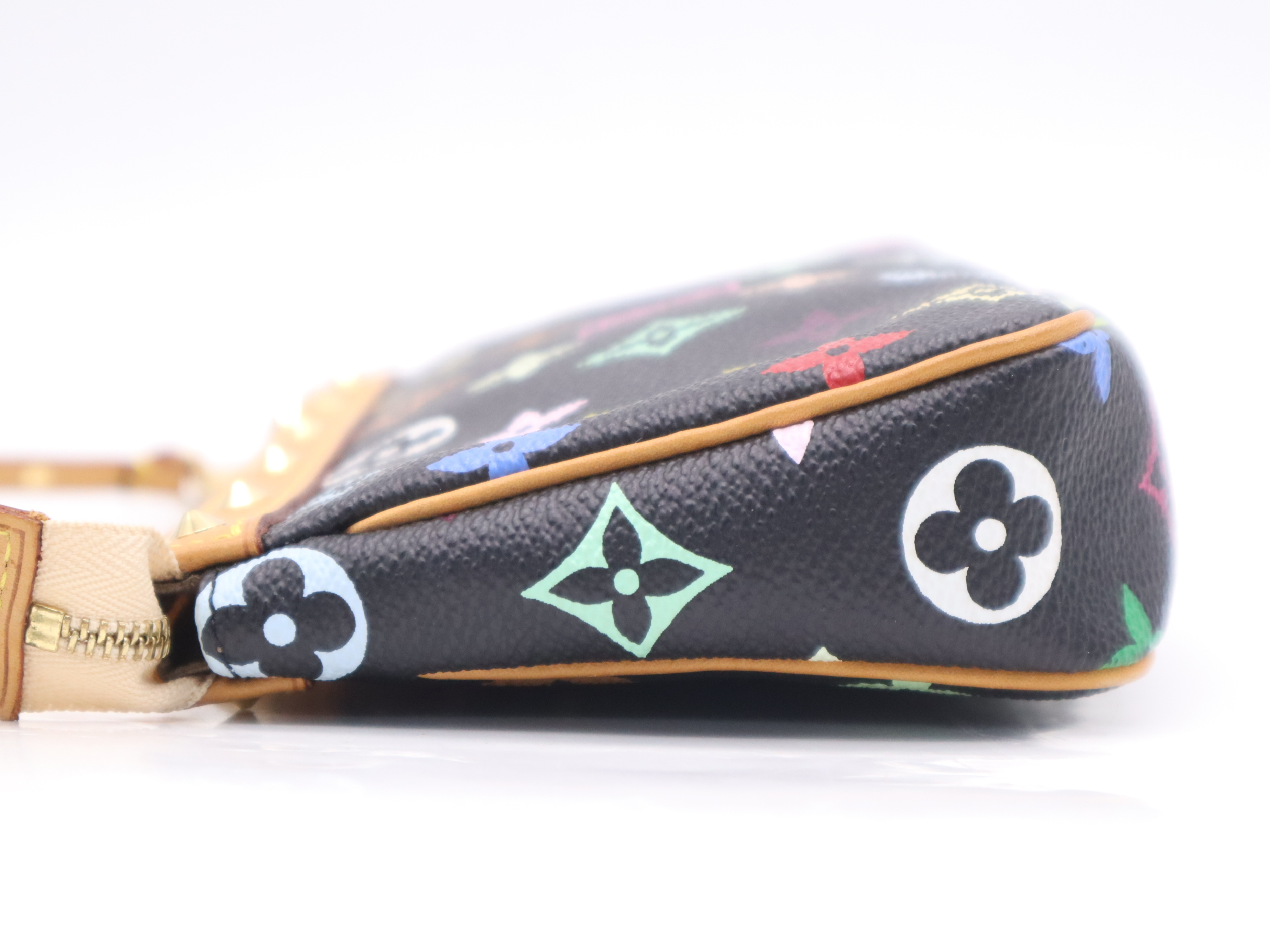 M92648 Multicolor Pochette Accessoires Noir Pouch — view 3