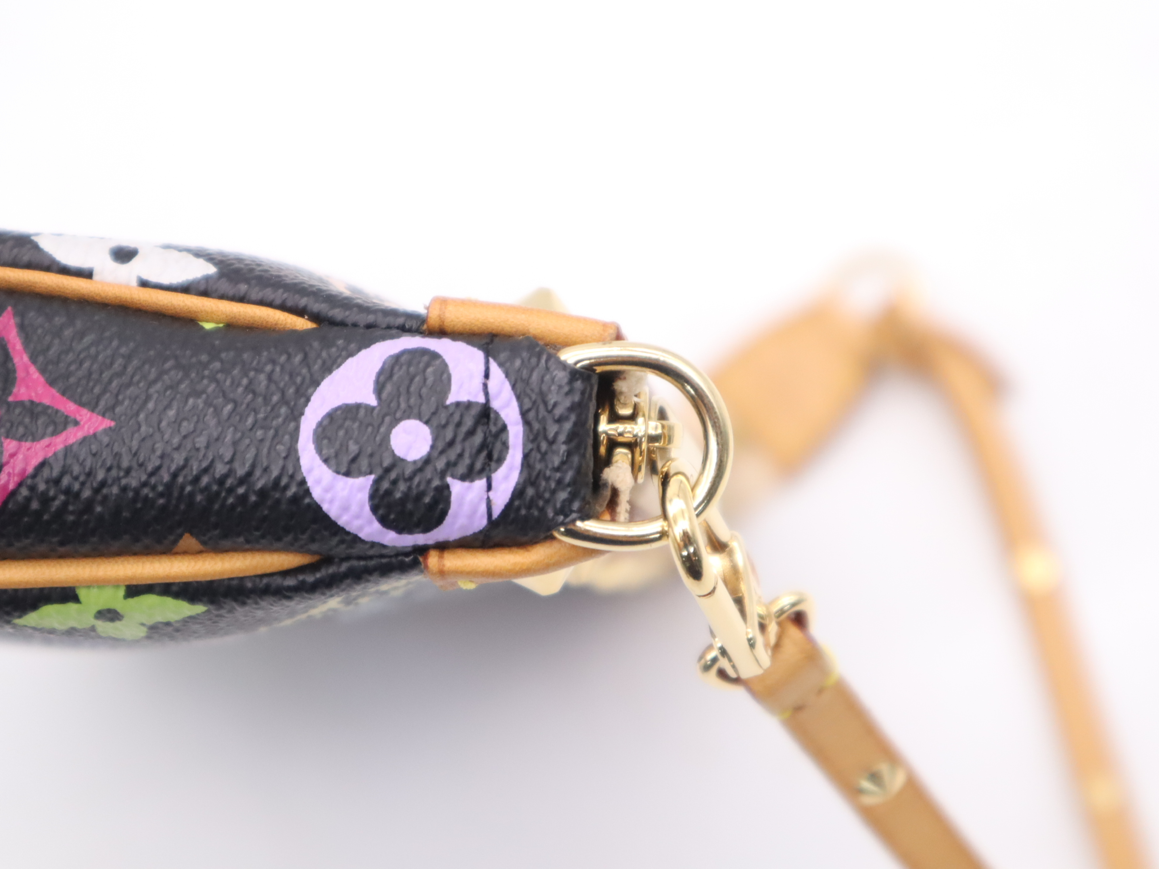 M92648 Multicolor Pochette Accessoires Noir Pouch — view 7