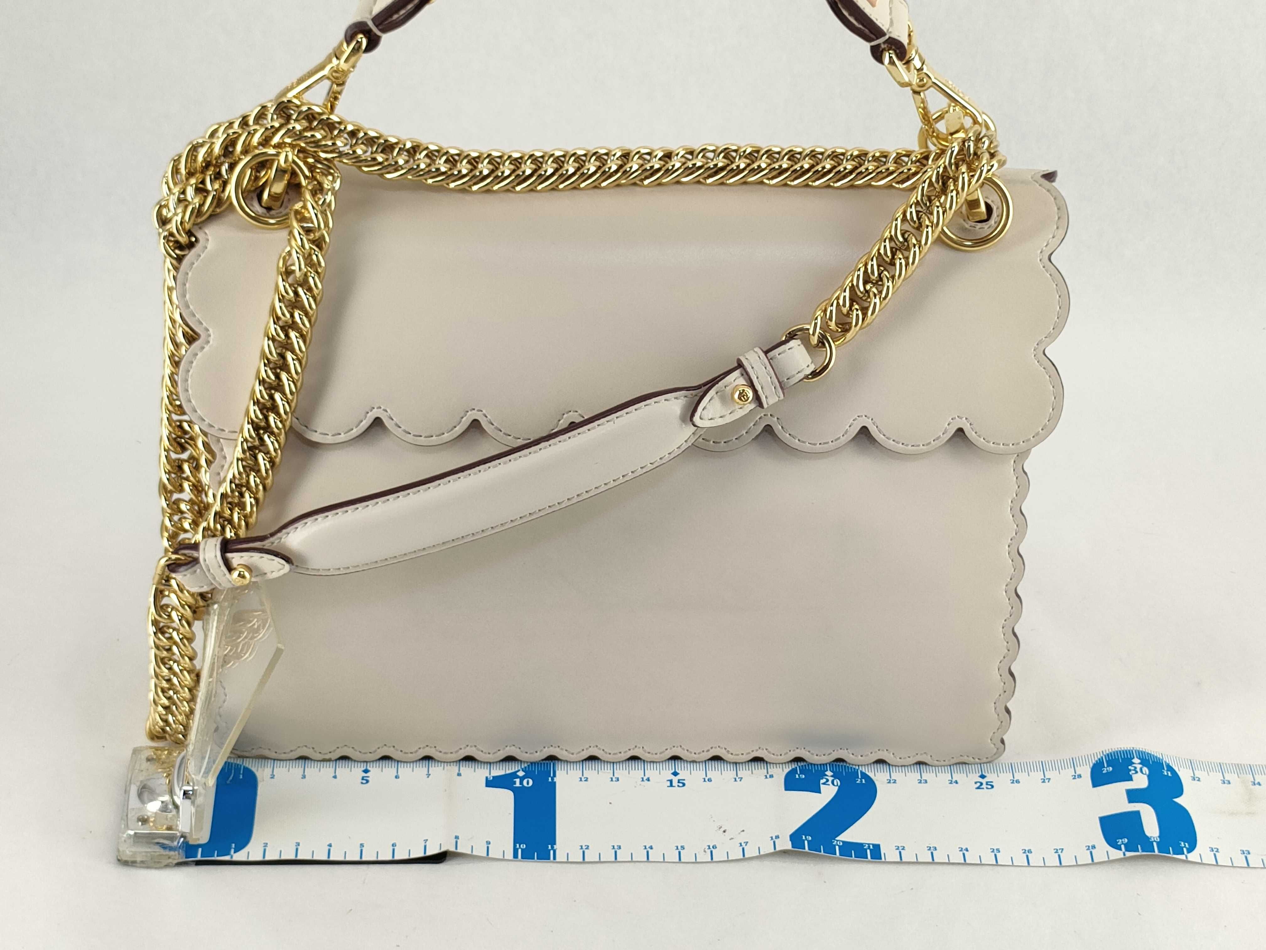 PH- Vitello Baltico Studded Kan Pink Shoulder Bag Leather — view 2