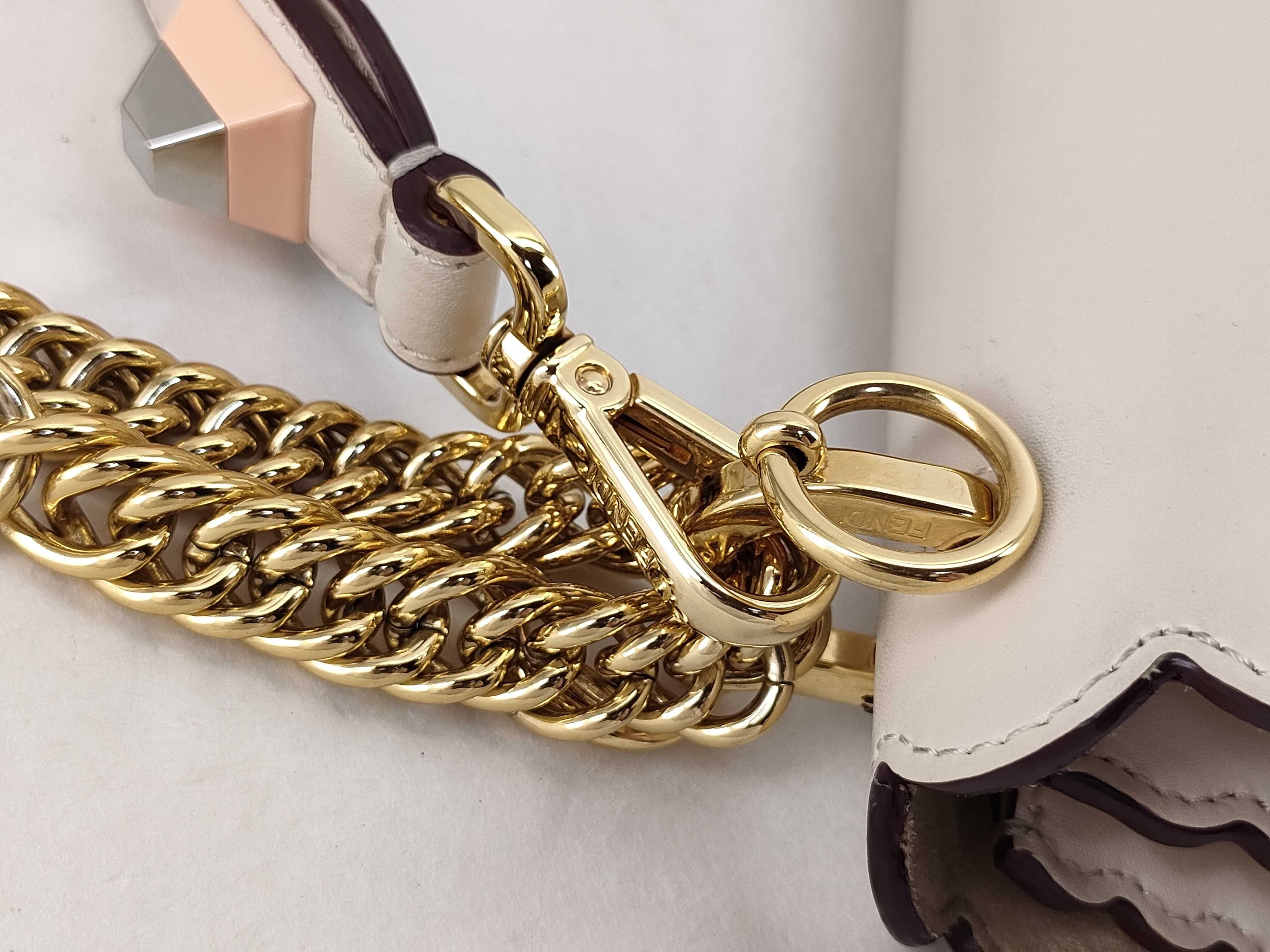 PH- Vitello Baltico Studded Kan Pink Shoulder Bag Leather — view 5
