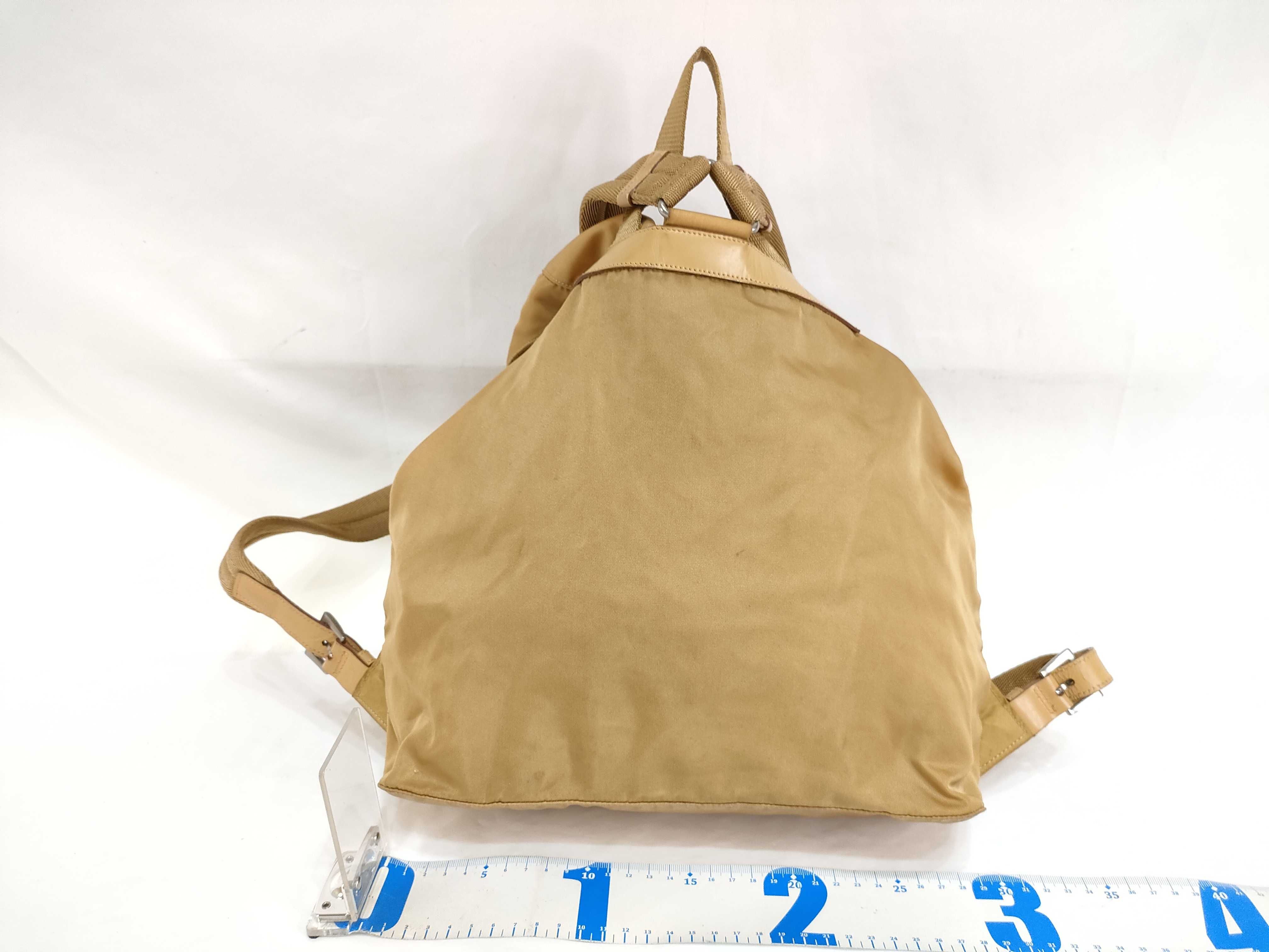Triangle Logo Nylon Backpack Rucksack — view 2