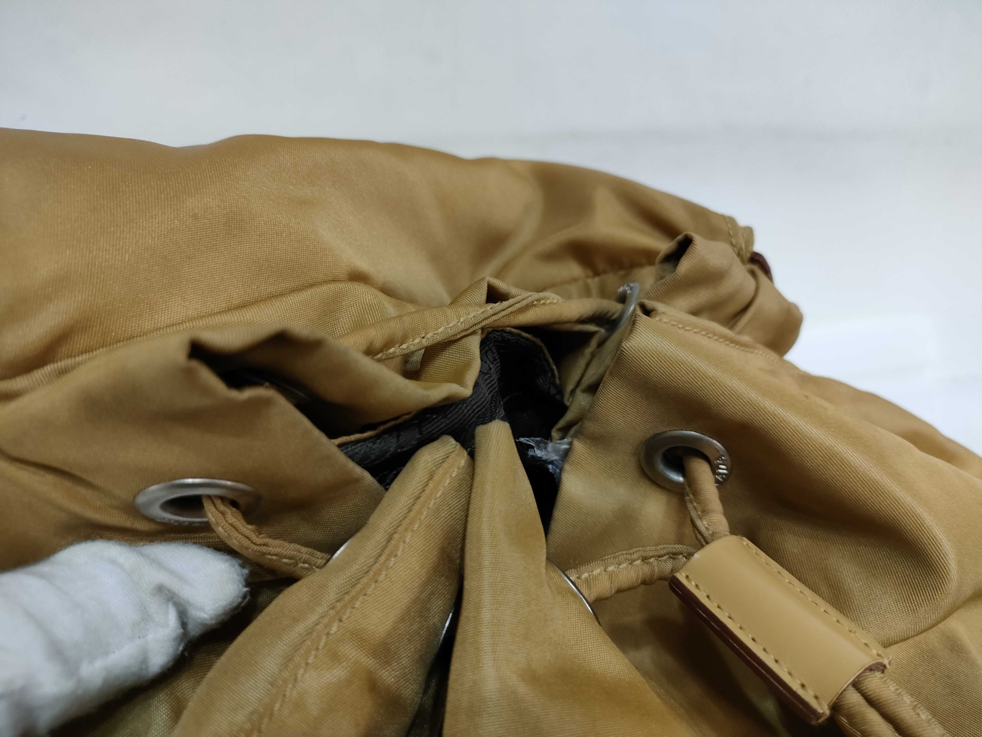 Triangle Logo Nylon Backpack Rucksack — view 12