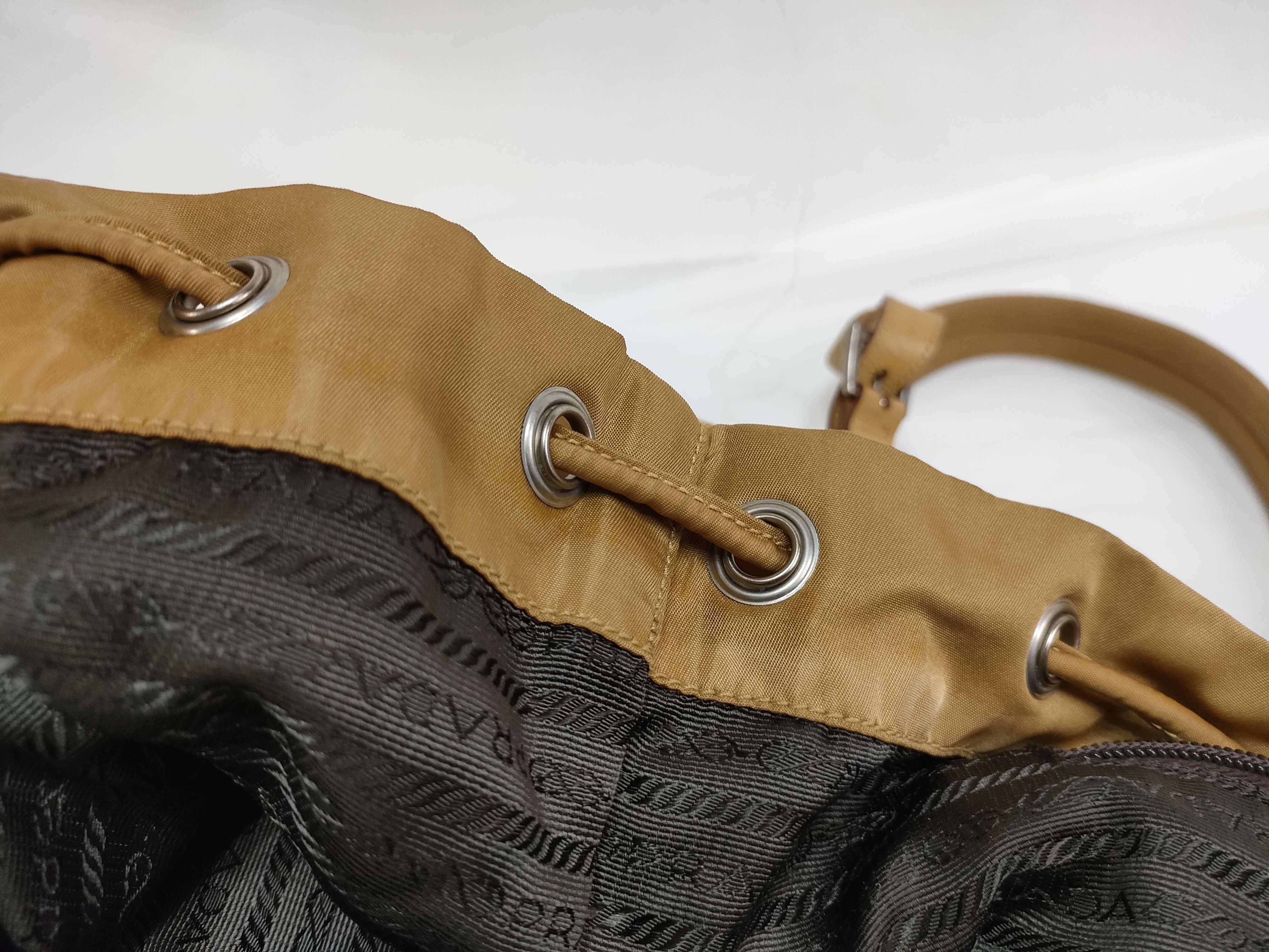 Triangle Logo Nylon Backpack Rucksack — view 15